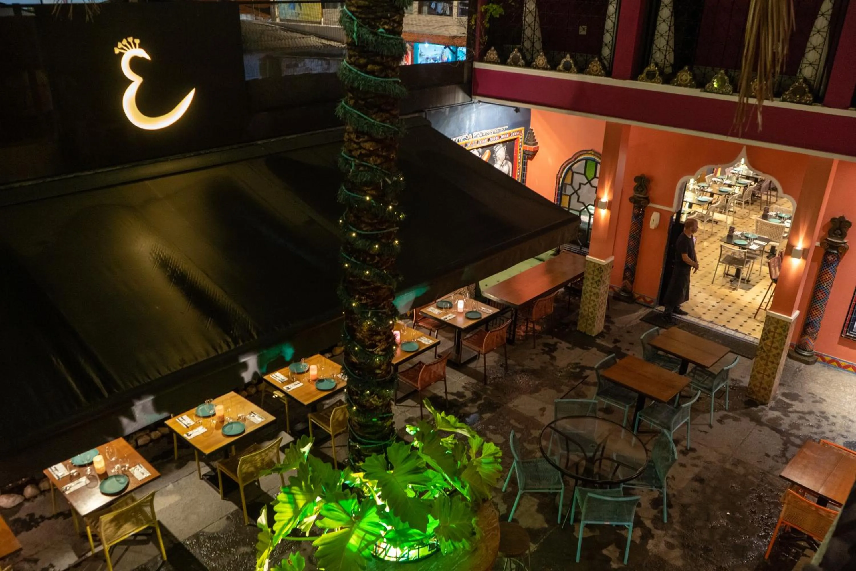 Restaurant/places to eat in Exótica Boutique Hotel