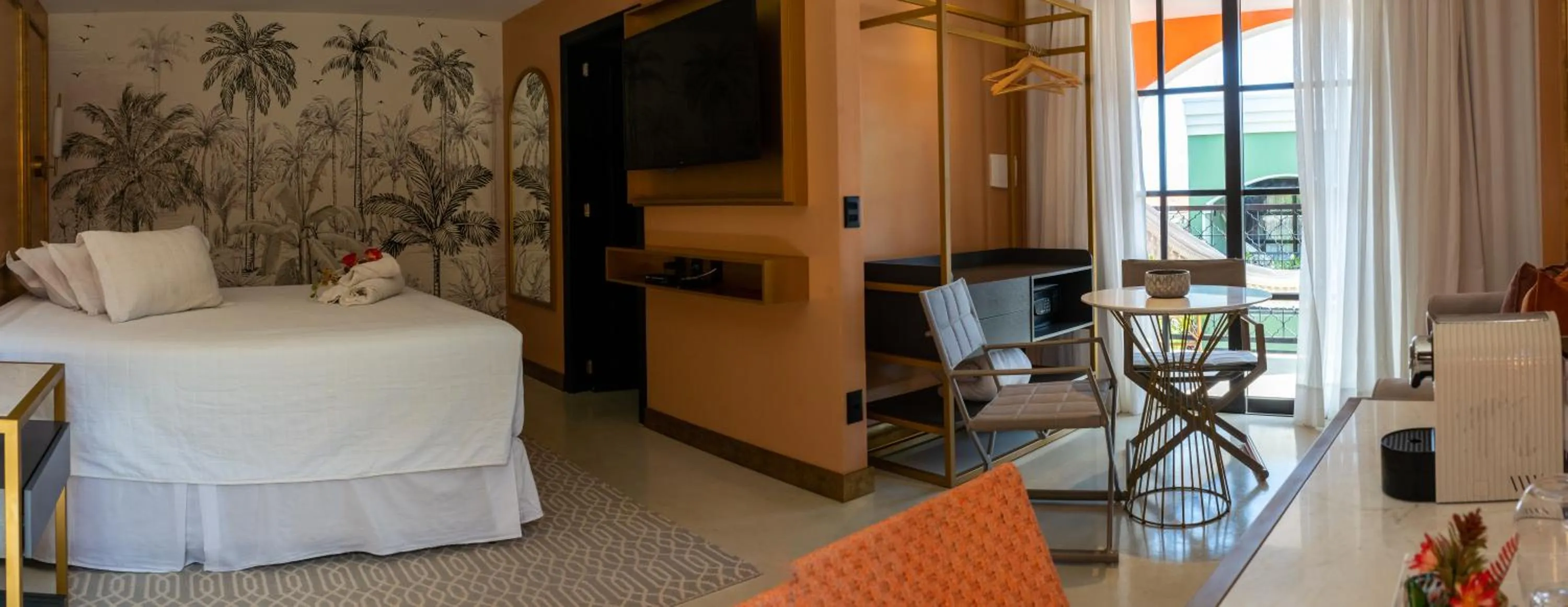 Bed in Exótica Boutique Hotel