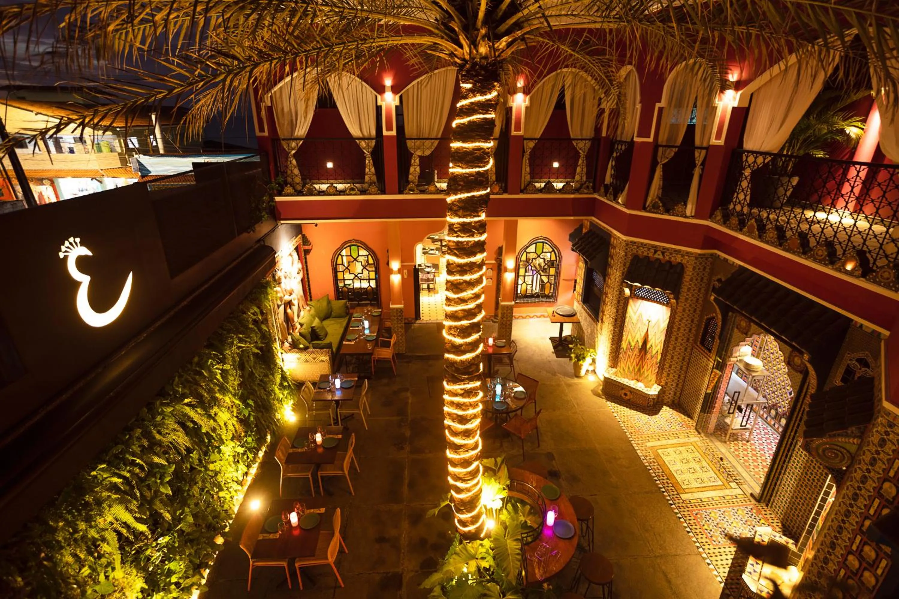 Restaurant/places to eat in Exótica Boutique Hotel