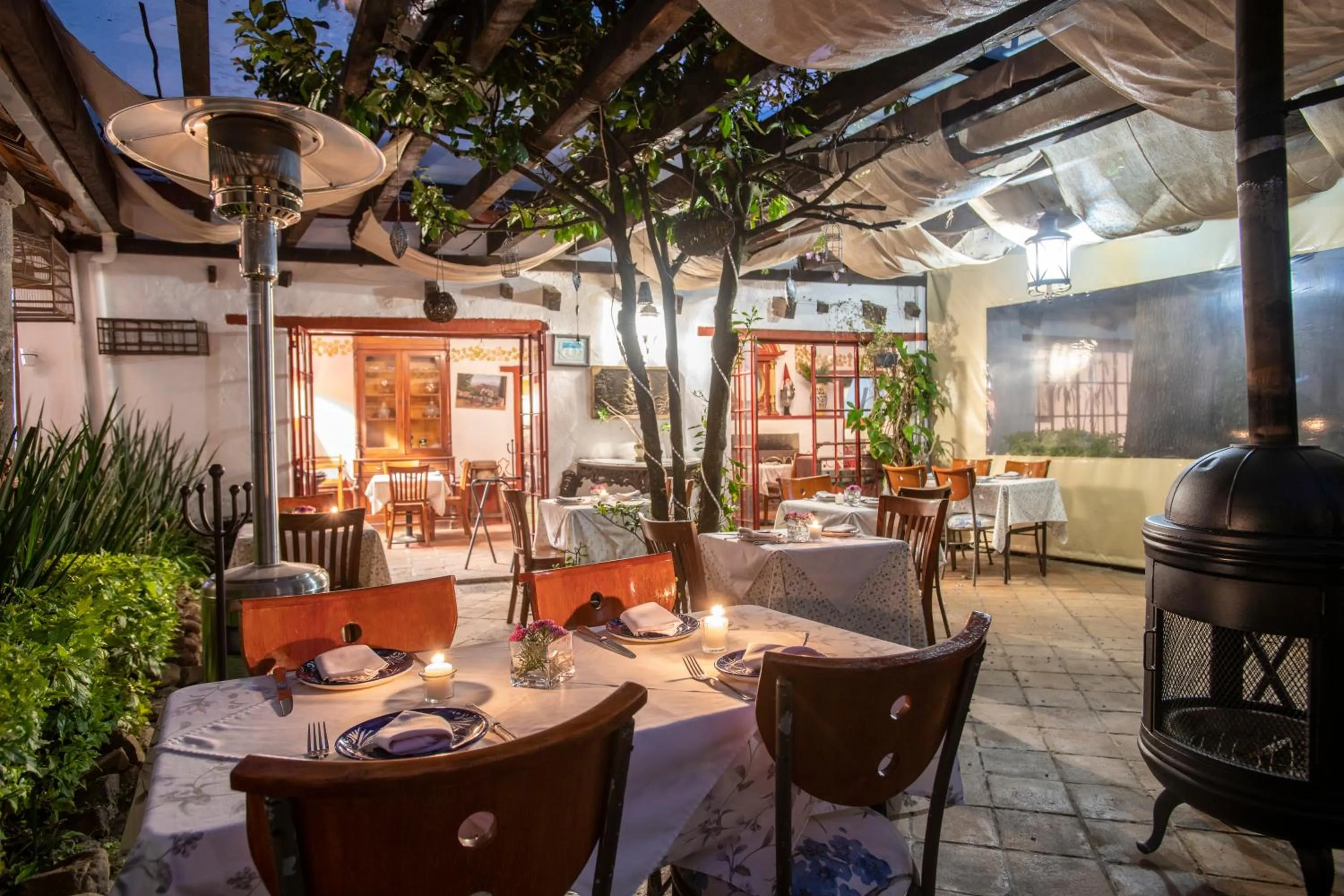 Restaurant/places to eat in La Casa Azul Huasca & Restaurante La Terraza