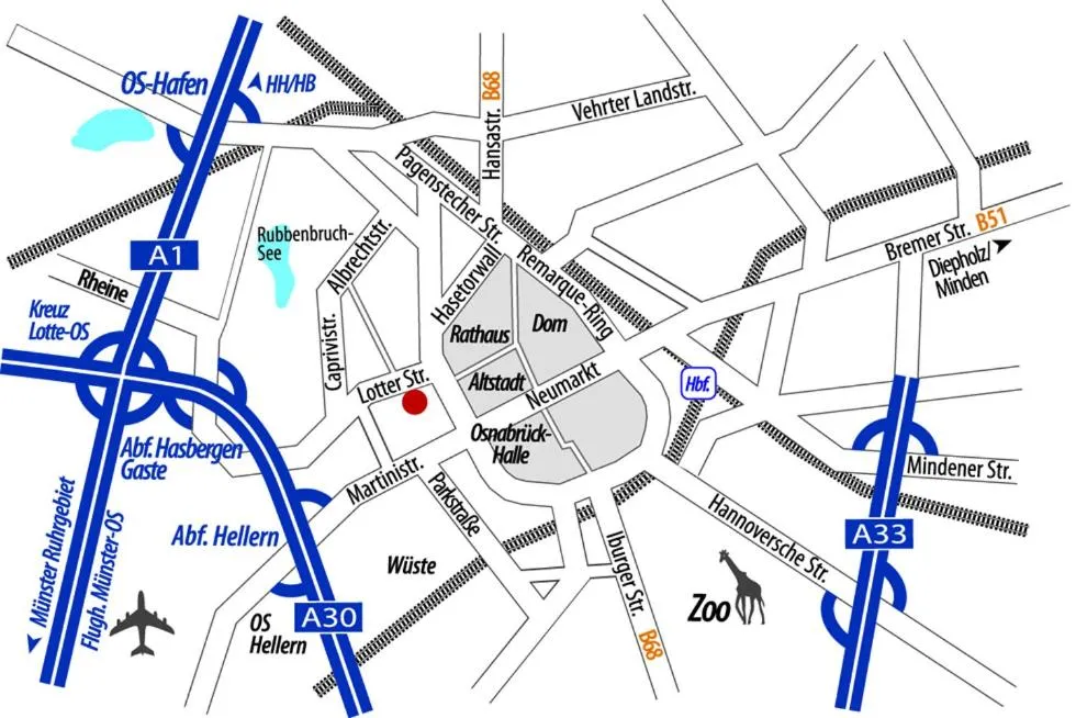 Other, Bird's-eye View in Hotel Klute