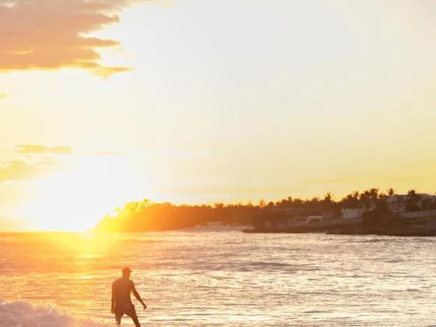 Beach in OceanBlue Resort