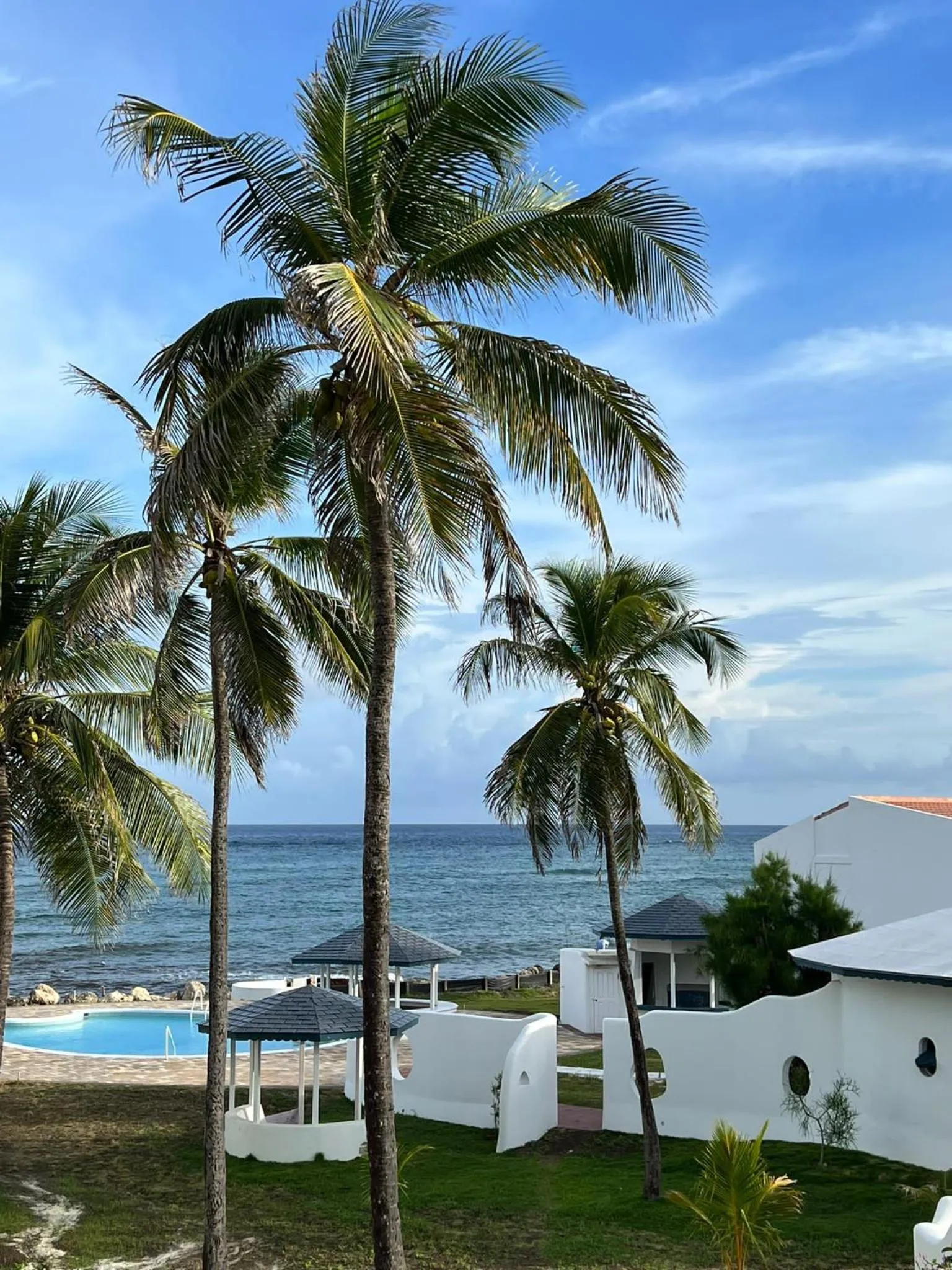 Natural landscape in OceanBlue Resort