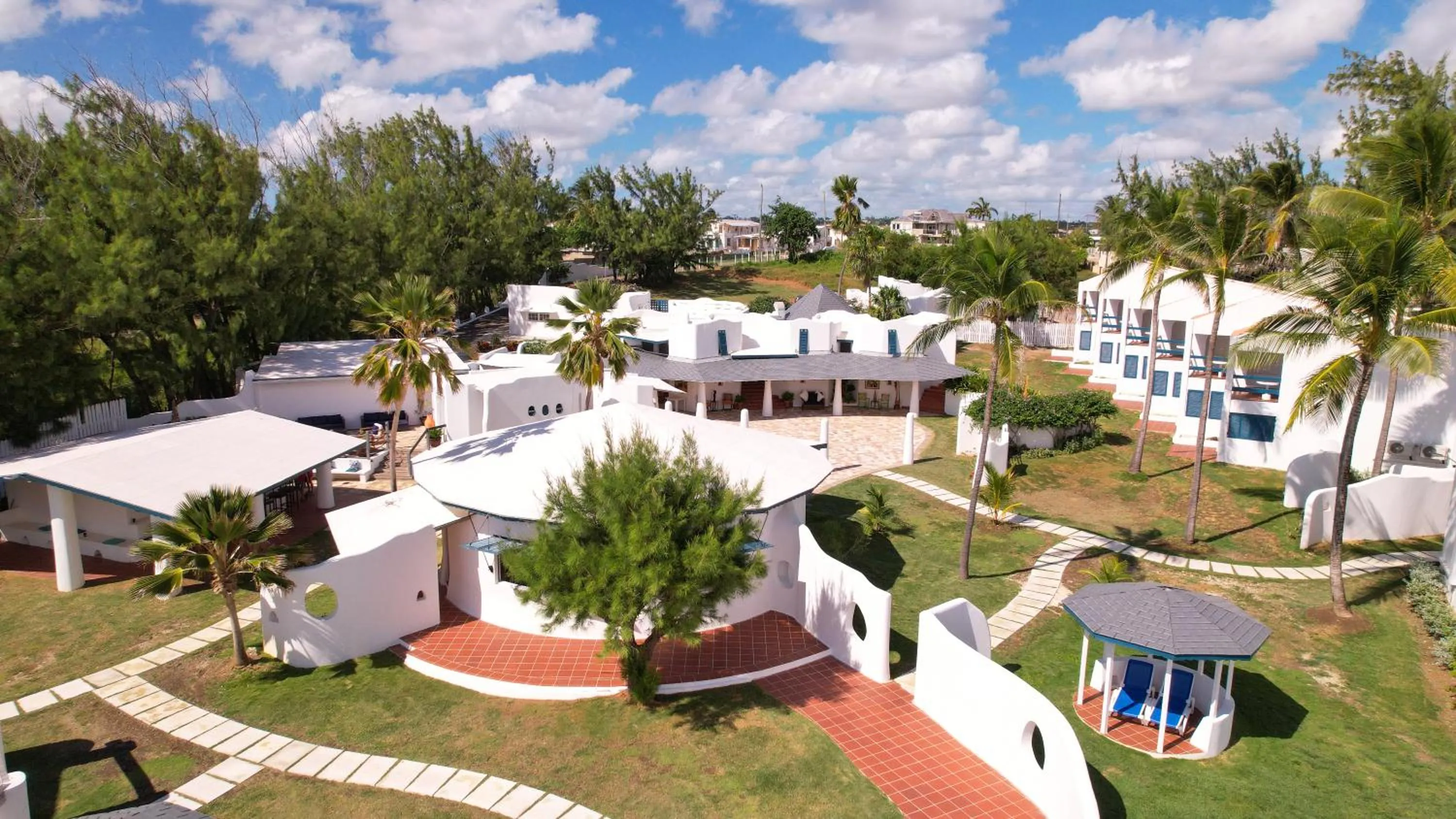 Property building in OceanBlue Resort