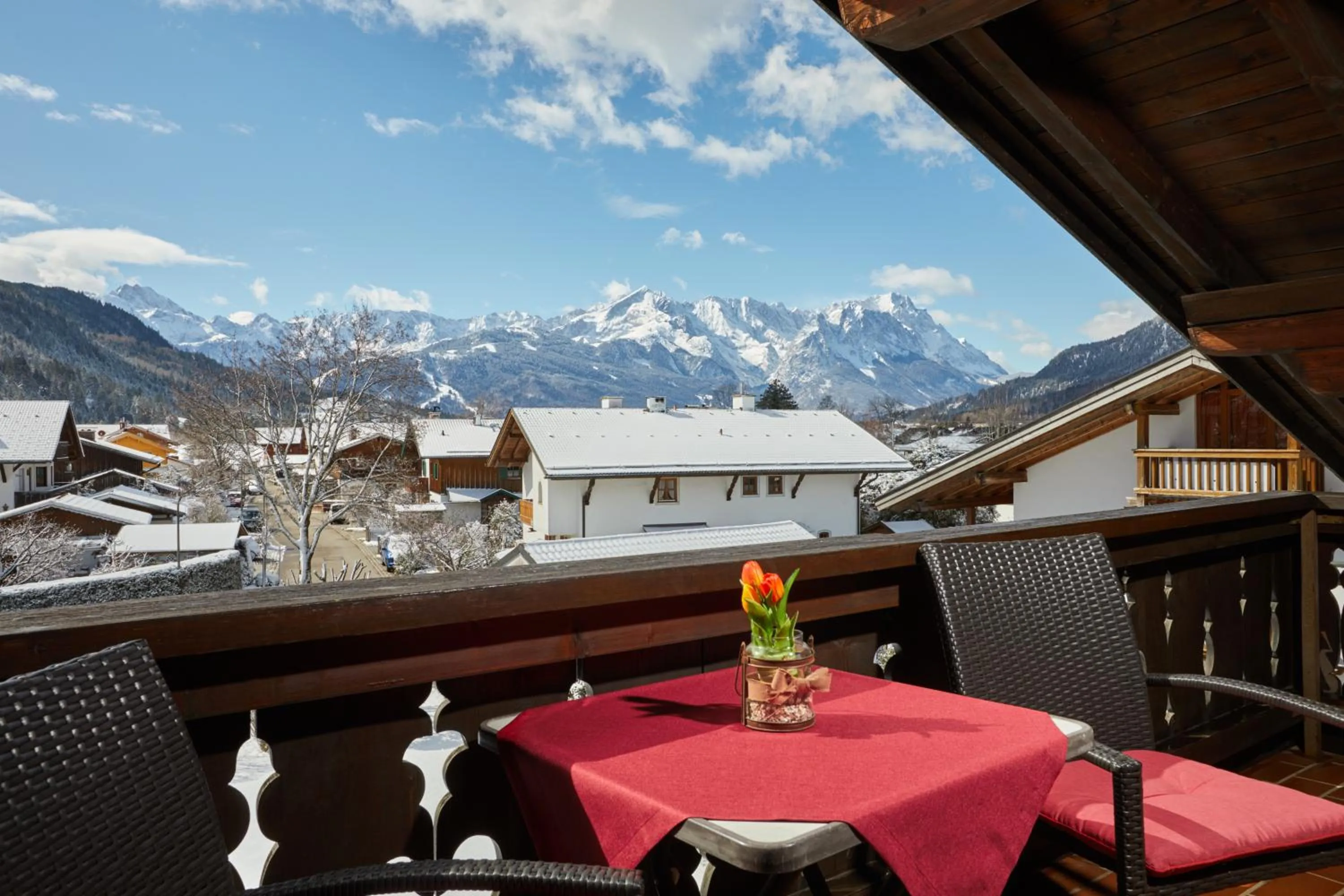 View (from property/room) in Hotel Garni Zugspitz