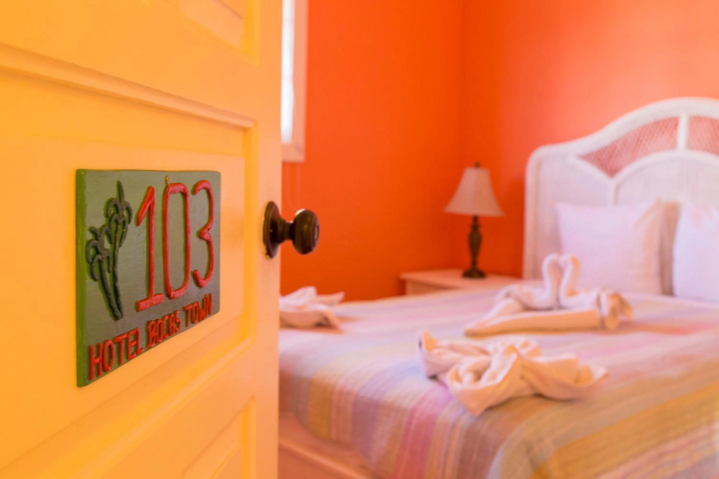 Photo of the whole room, Bed in Hotel Bocas Town