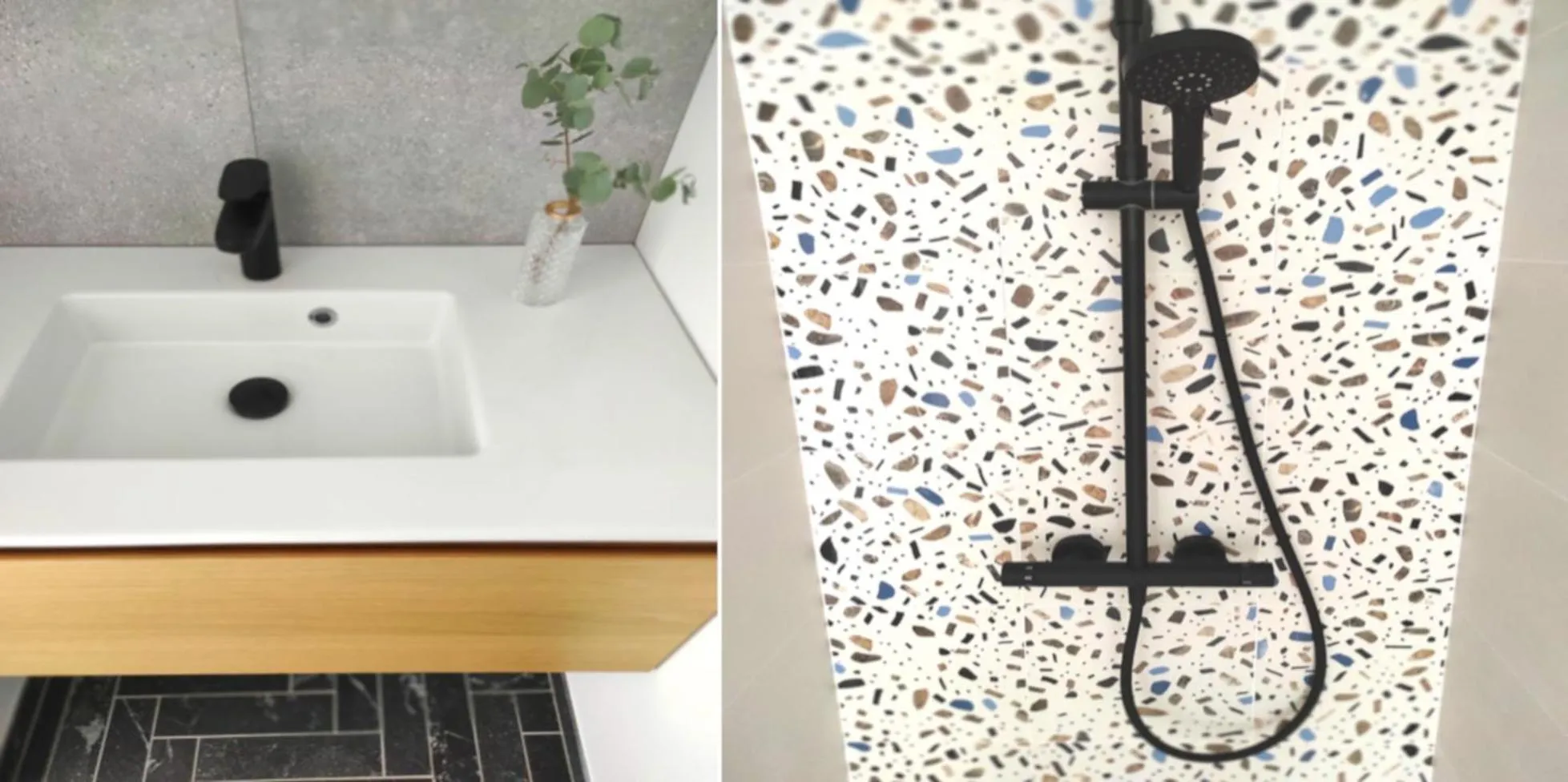 Shower in Appart hôtel & Spa La Villa du Port