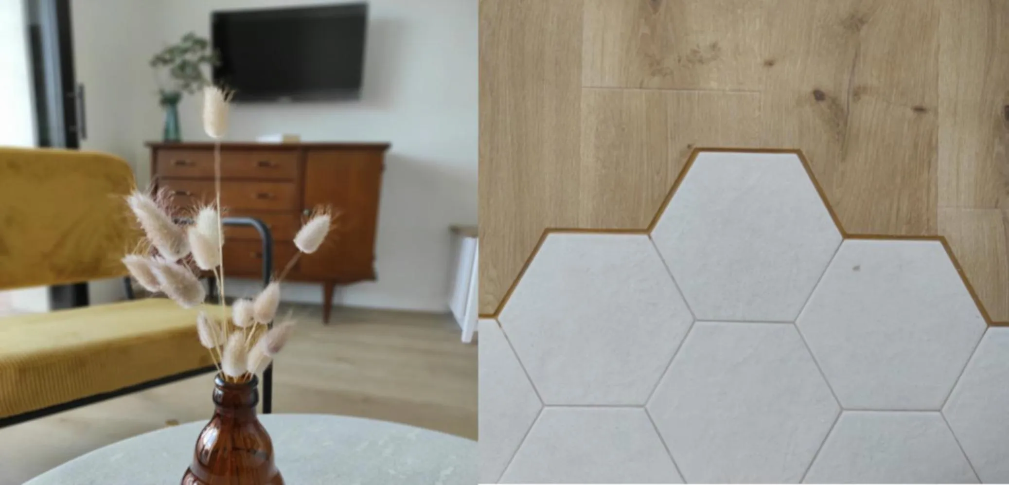 Living room in Appart hôtel & Spa La Villa du Port