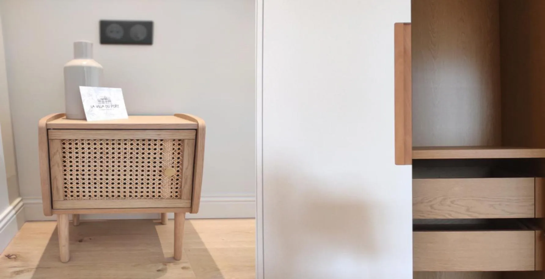 Bedroom in Appart hôtel & Spa La Villa du Port