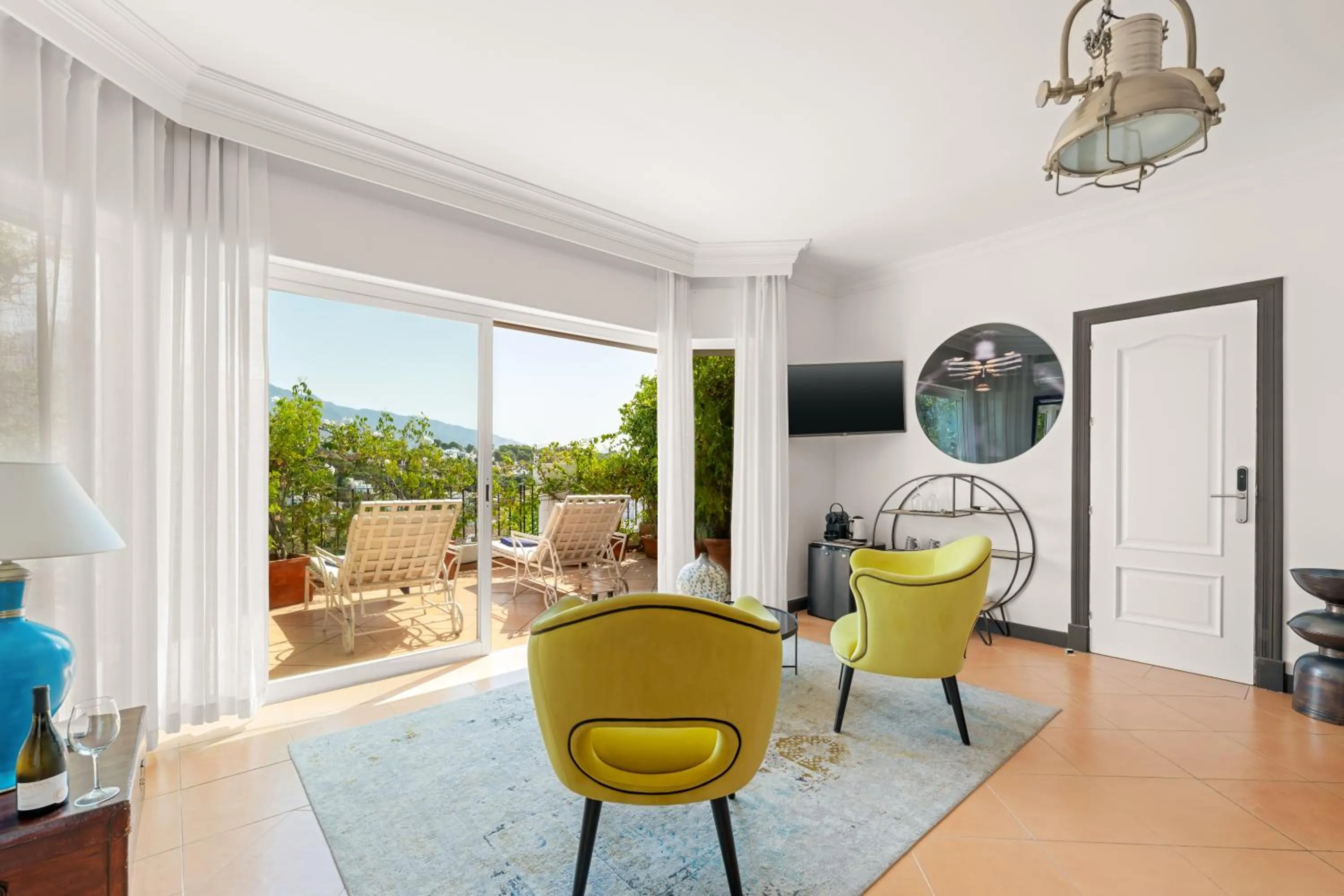 Bedroom in Molo Luxury Suites Puerto Banus