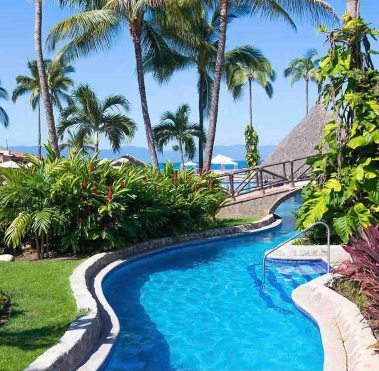 Swimming pool in Velas Vallarta Condo