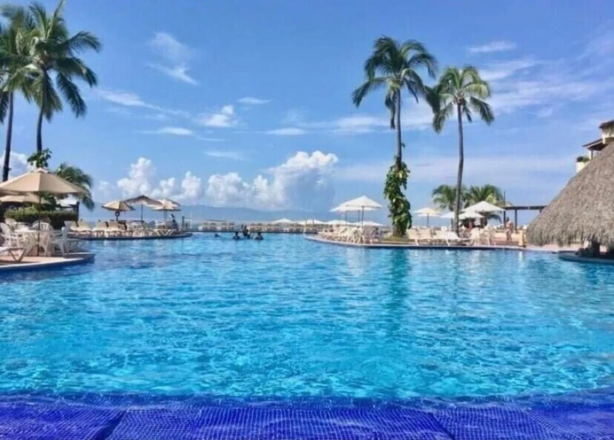 Swimming pool in Velas Vallarta Condo