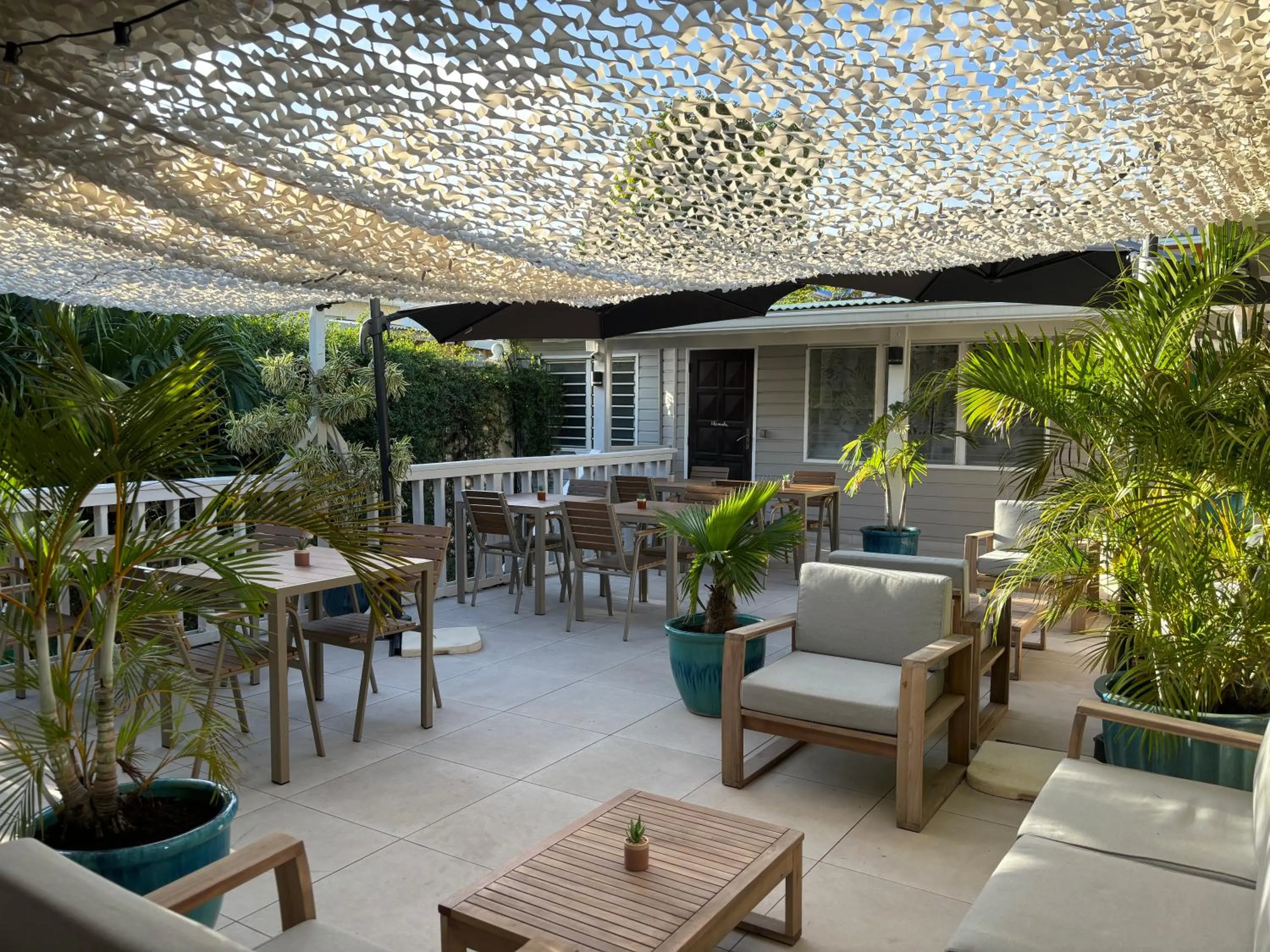 Patio in Koho SXM - ex Hevea Hotel