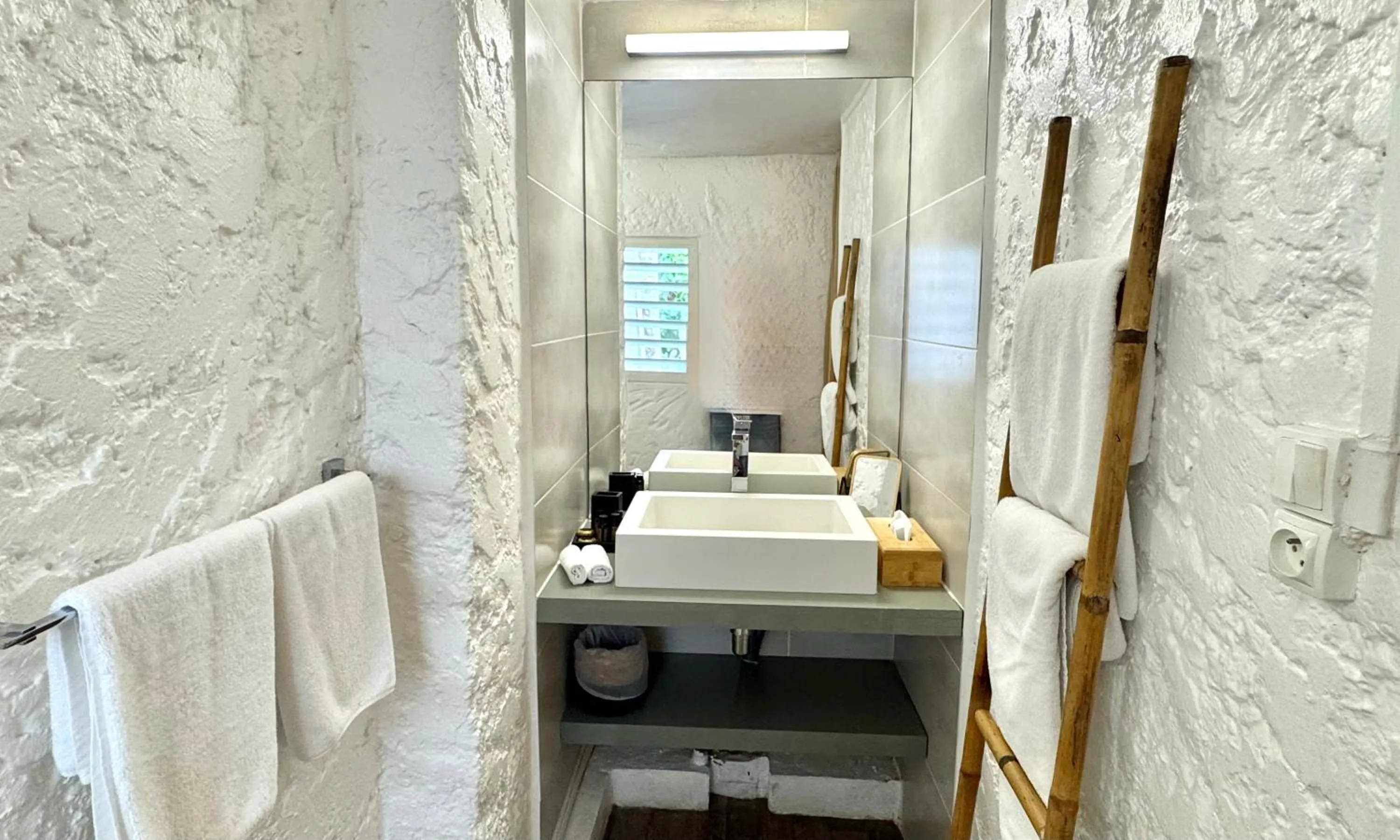 Bathroom in Koho SXM - ex Hevea Hotel