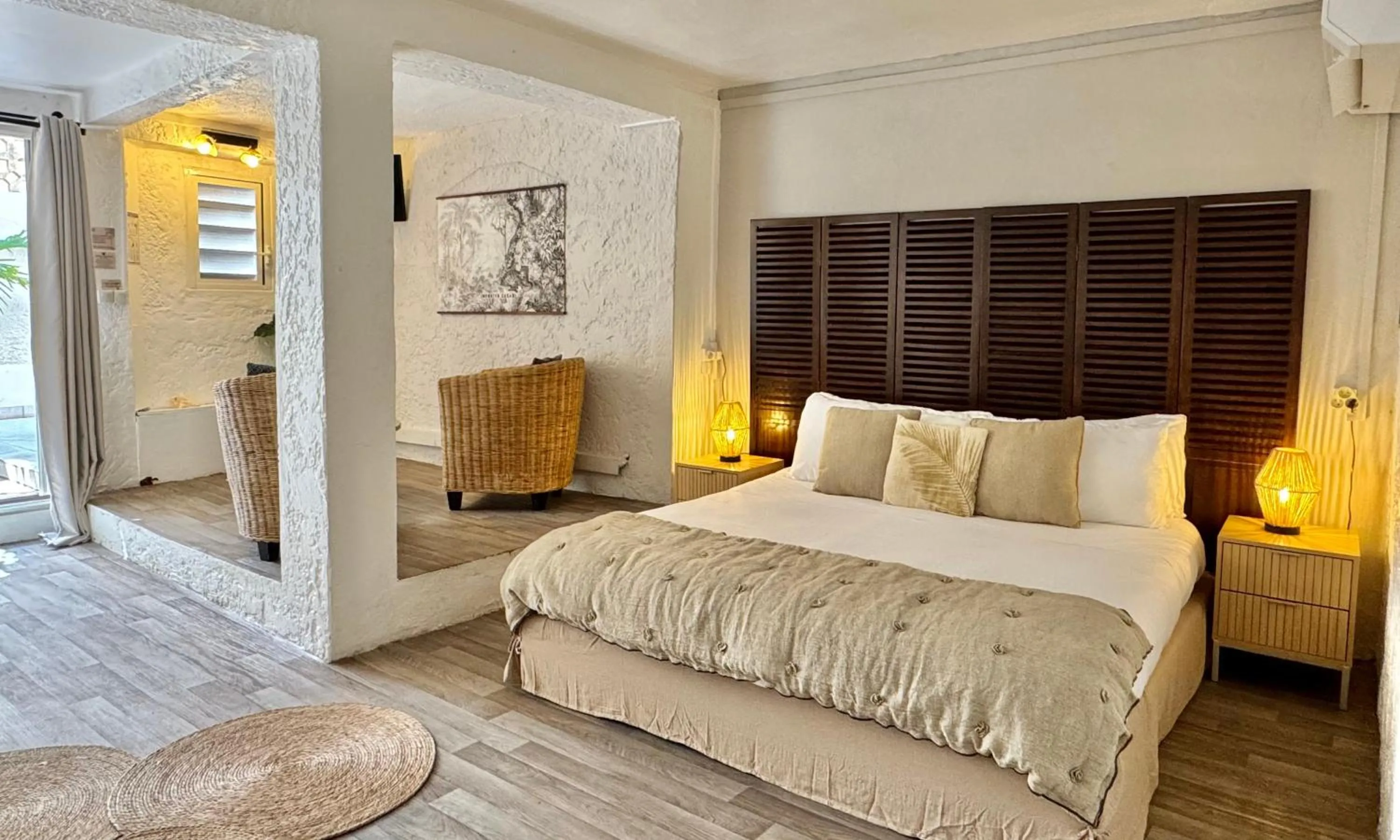 Bed in Koho SXM - ex Hevea Hotel