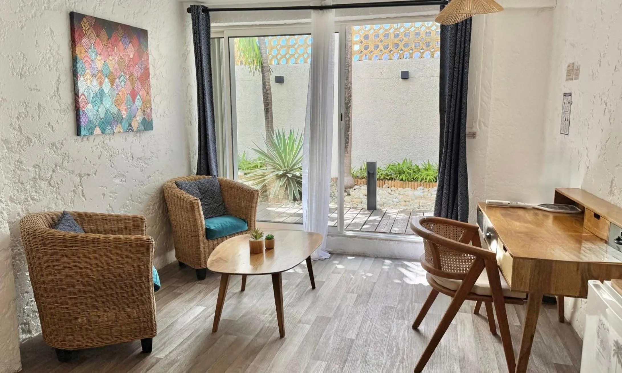 Living room in Koho SXM - ex Hevea Hotel