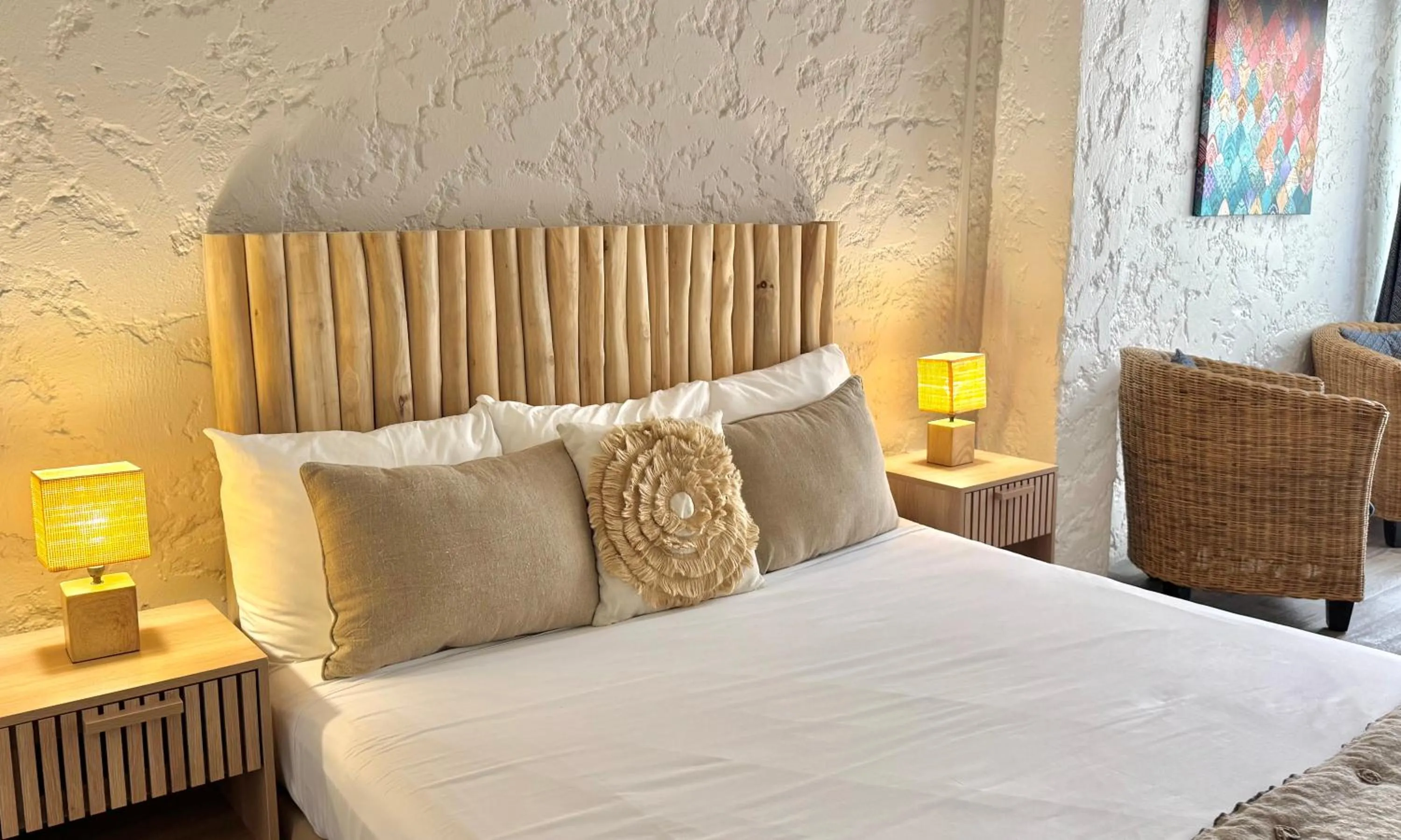 Bed in Koho SXM - ex Hevea Hotel