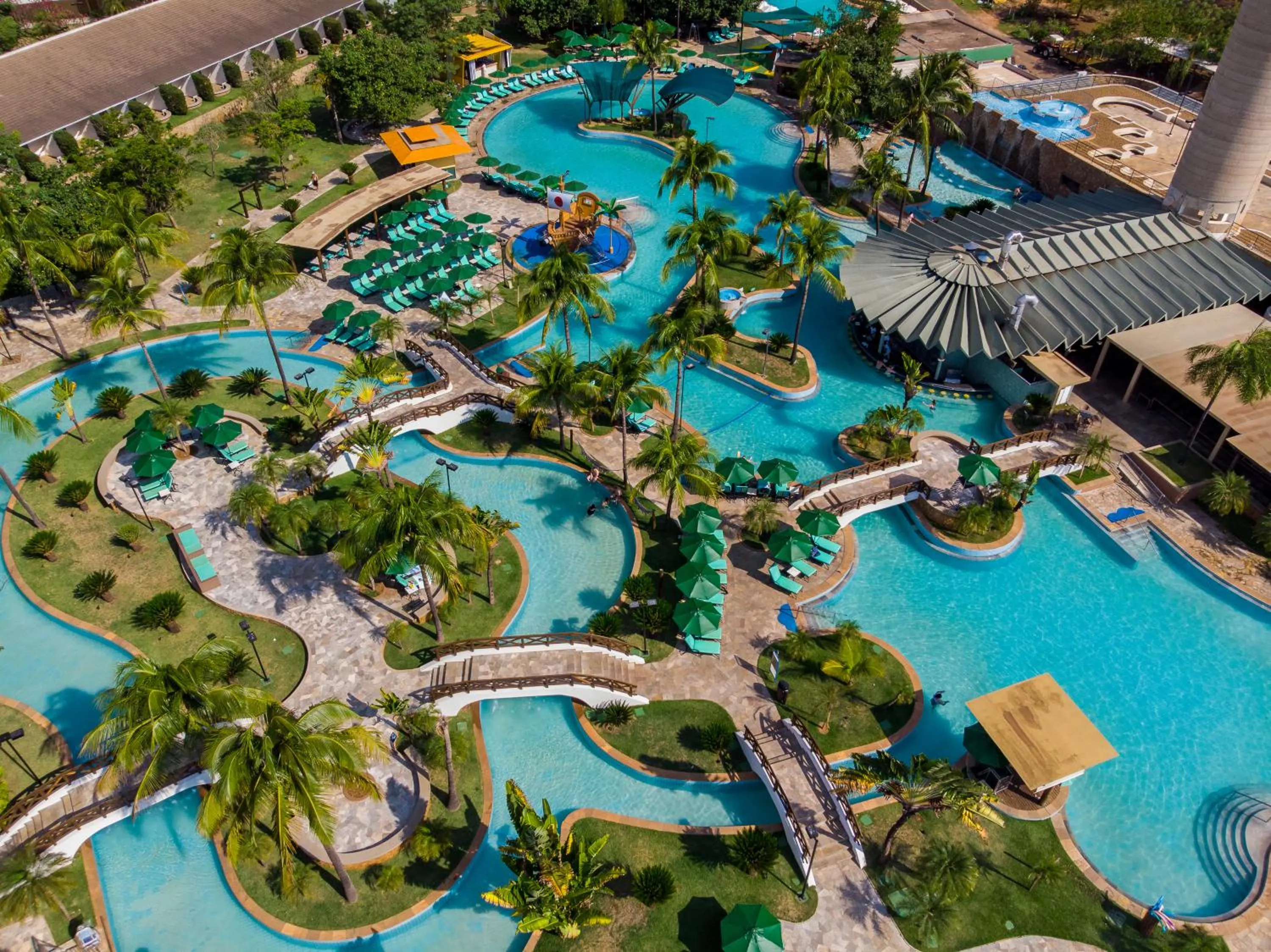 Bird's eye view in Blue Tree Thermas de Lins Resort