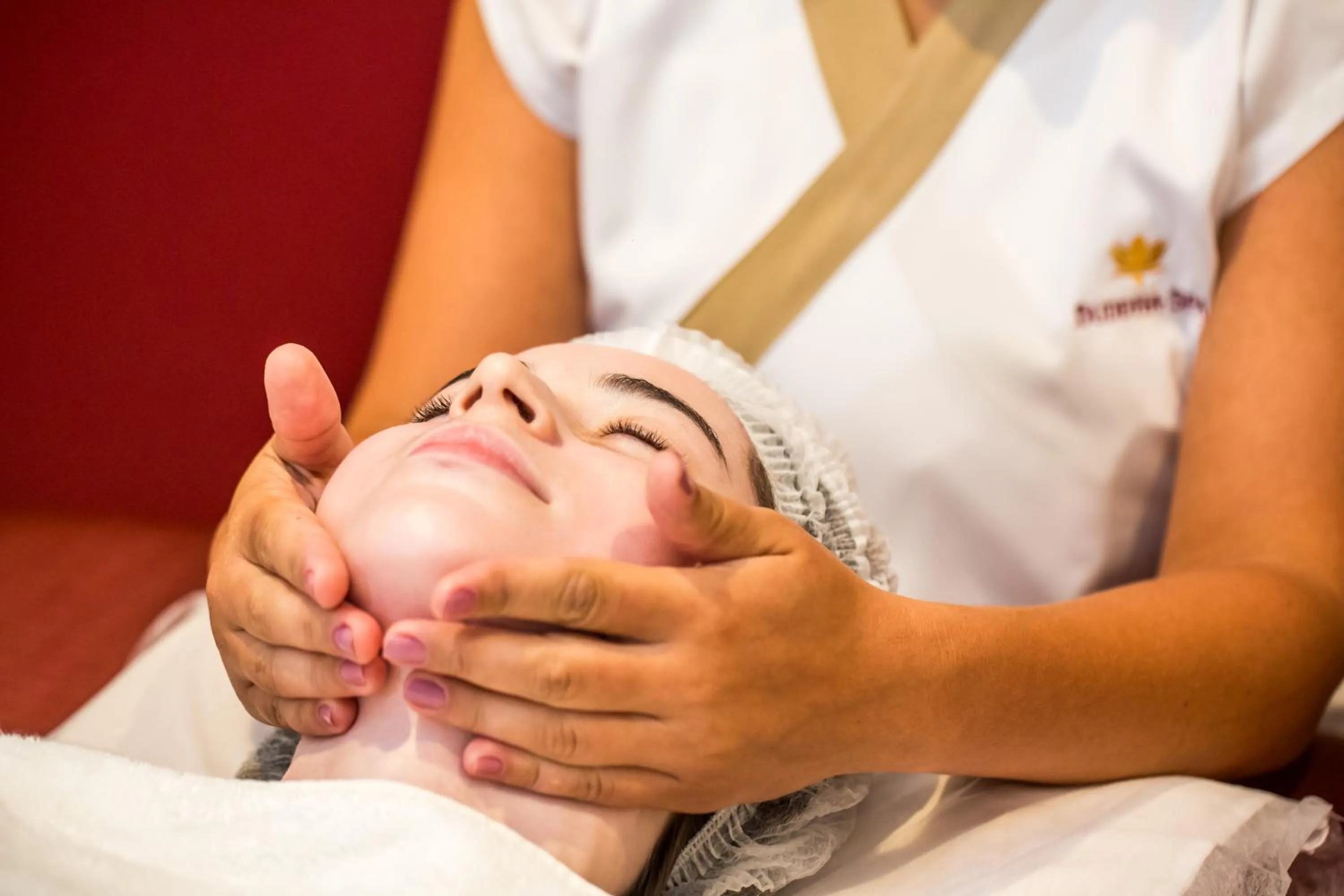 People in Blue Tree Thermas de Lins Resort