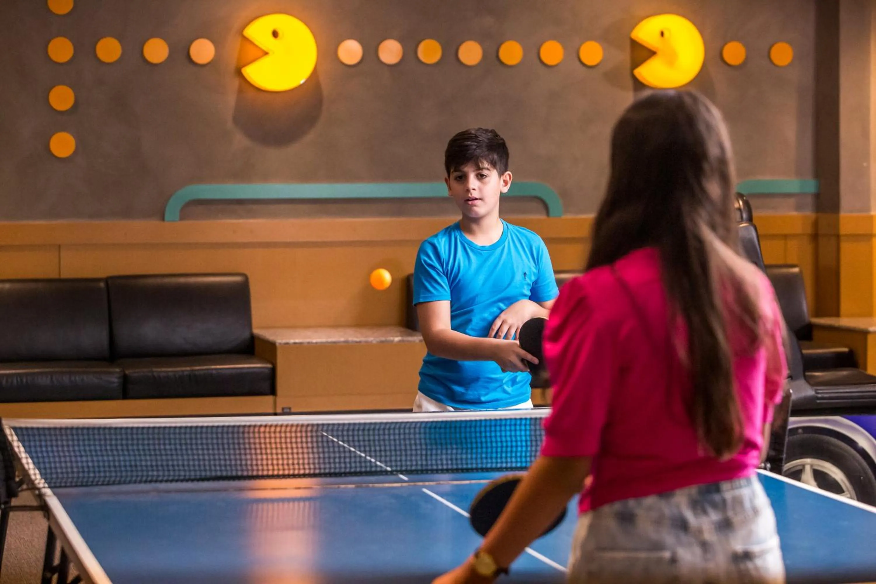 Table tennis in Blue Tree Thermas de Lins Resort