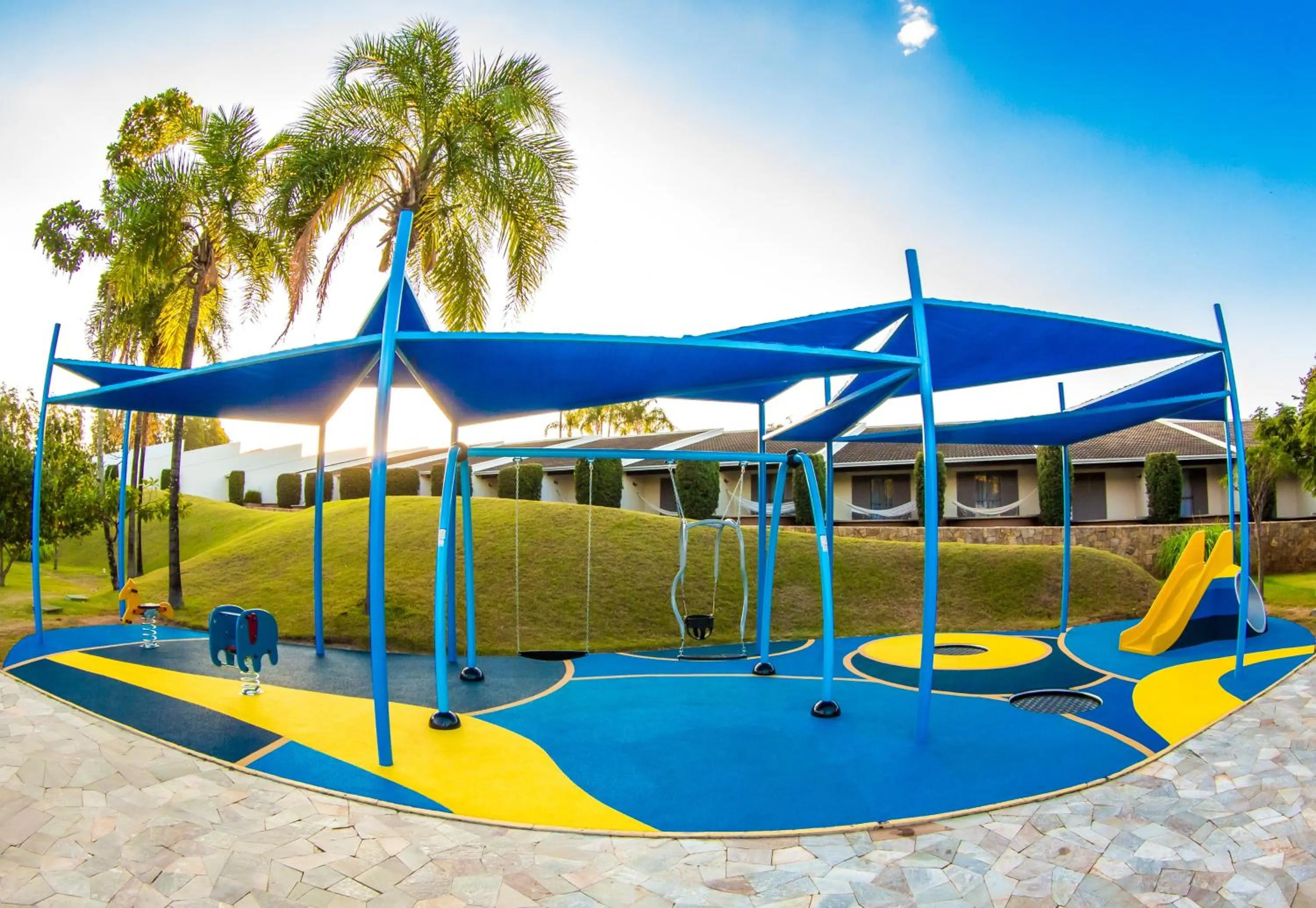Children play ground in Blue Tree Thermas de Lins Resort