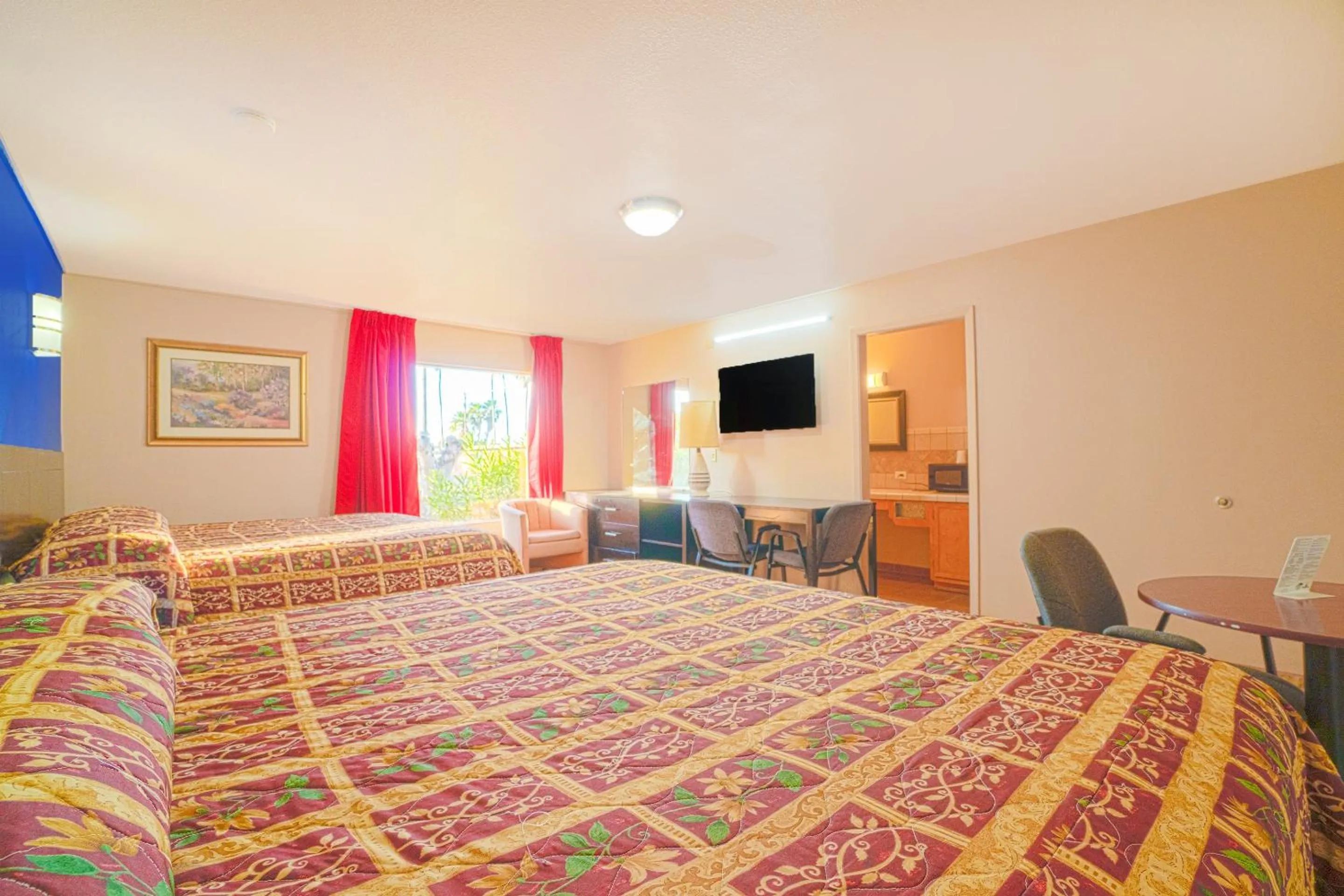 Bedroom, Bed in Vali Ho Motel By OYO Weslaco Mercedes