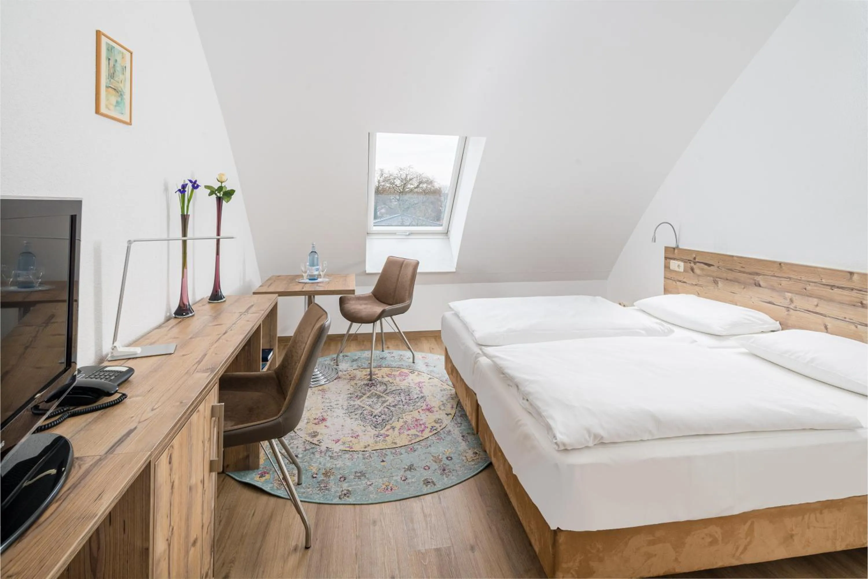 Photo of the whole room, Bed in Haus am Spreebogen