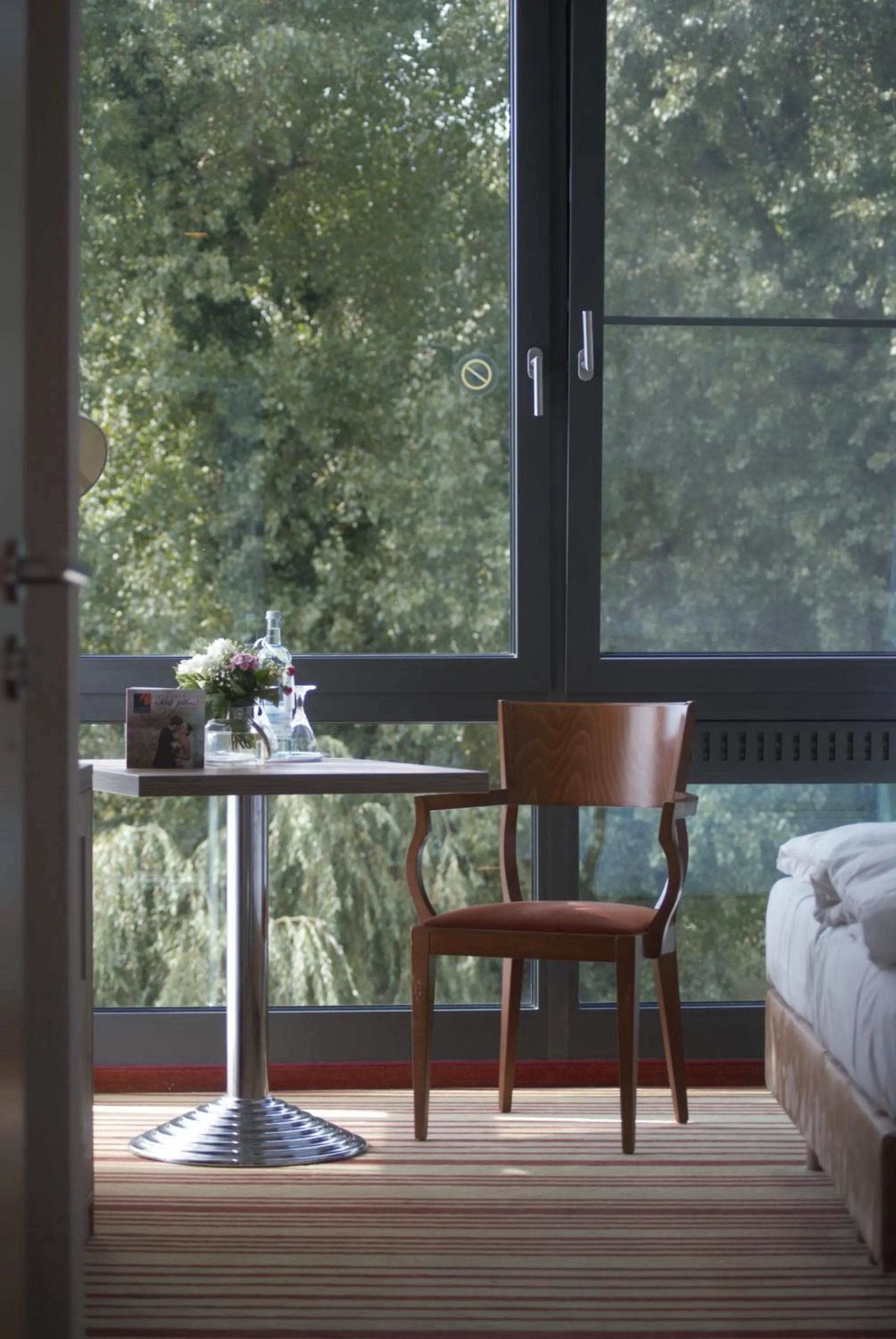 Garden view in Haus am Spreebogen