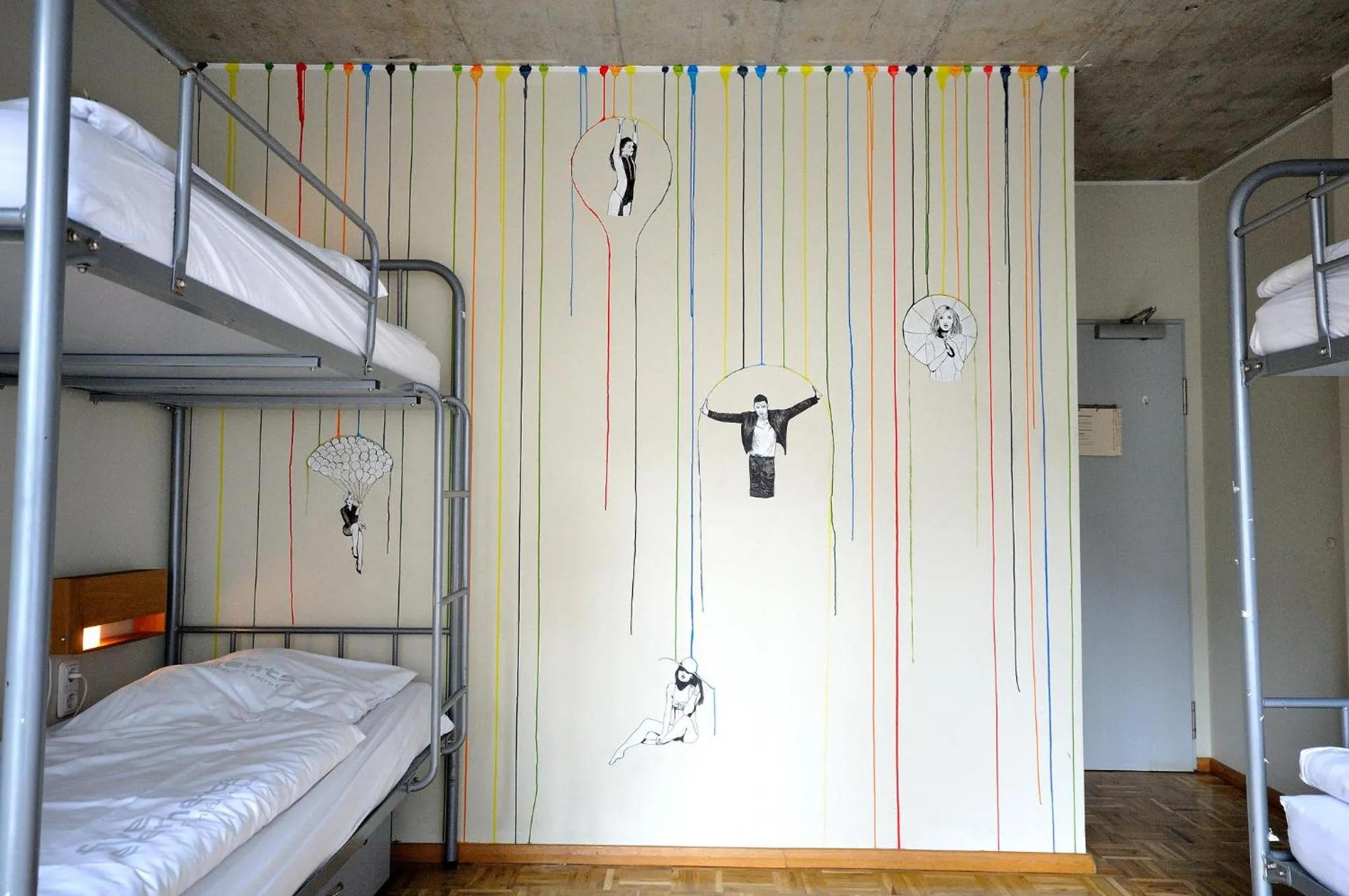 bunk bed, Bed in Five Elements Hostel and Capsules Frankfurt