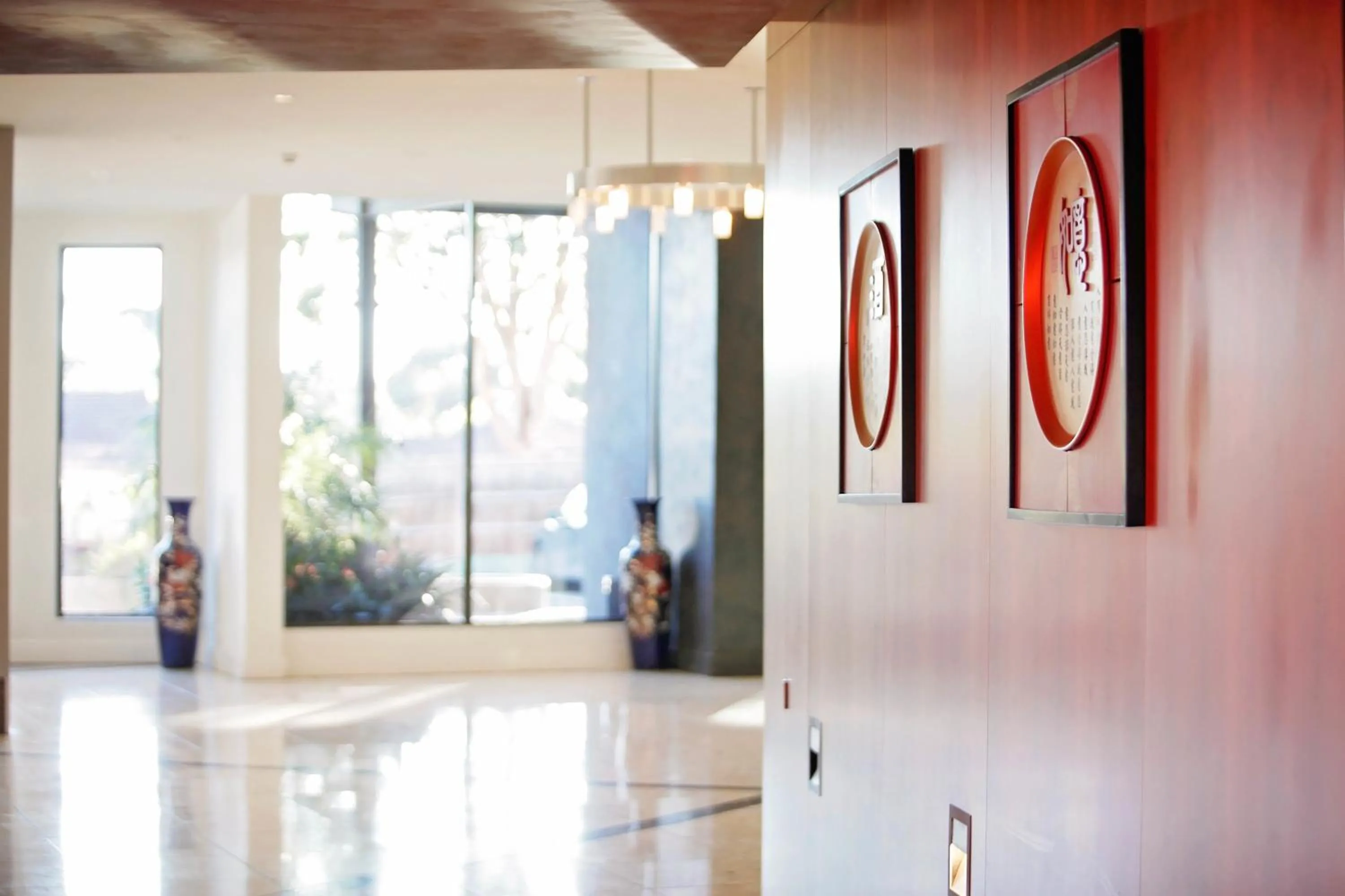 Decorative detail in Golden Pebble Hotel