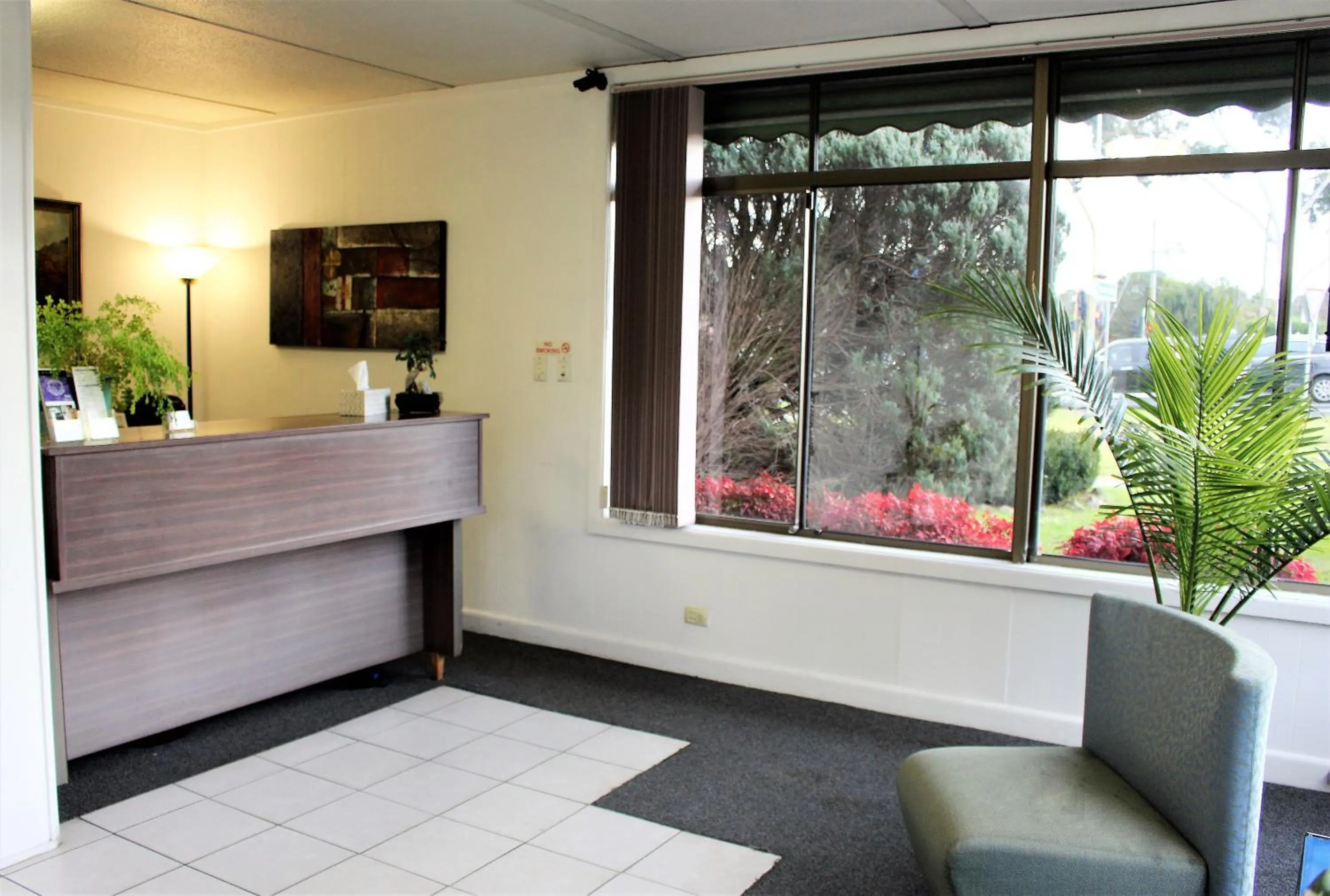 Lobby or reception in Motel Ringwood