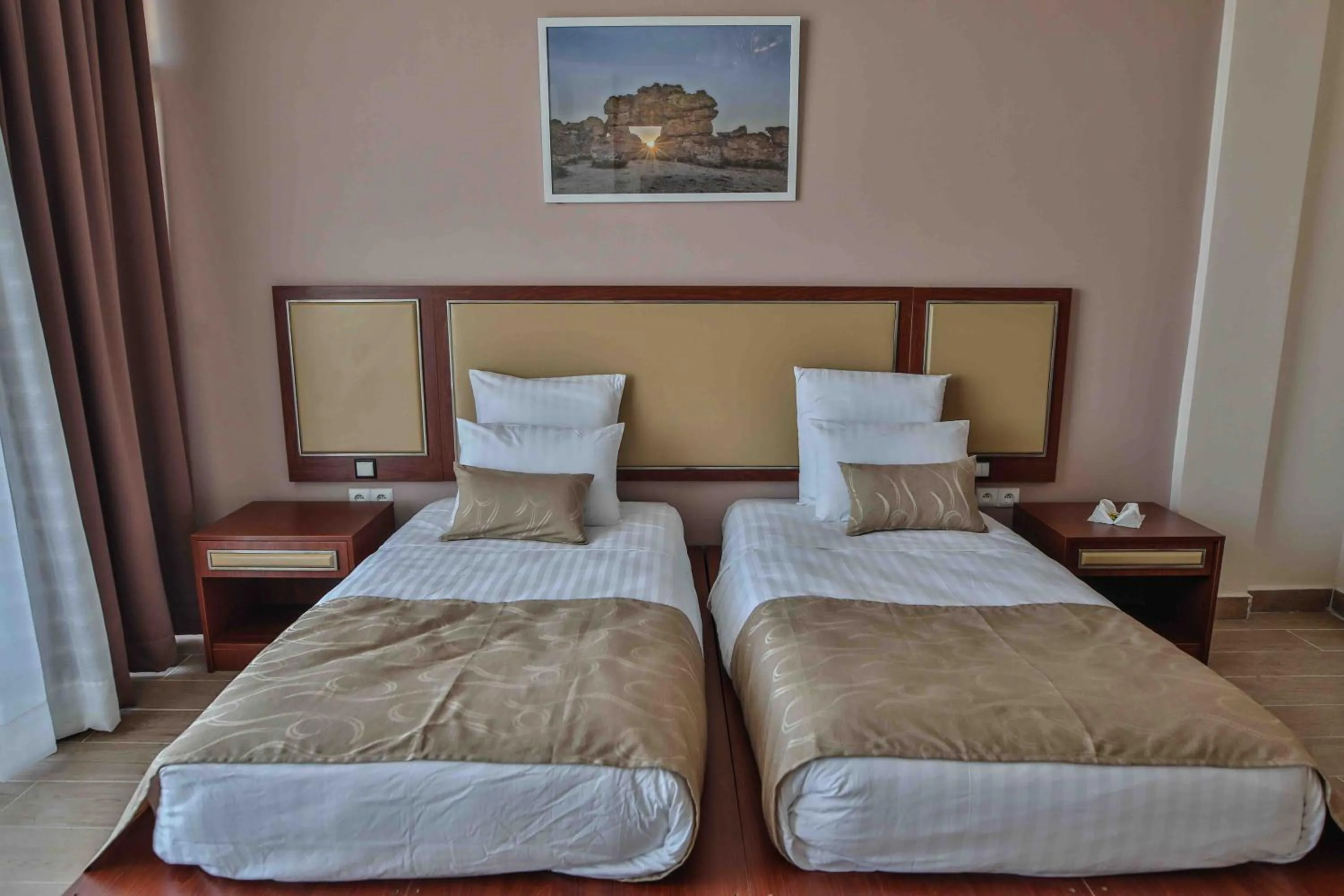 Bed in Hôtel MENABE'L