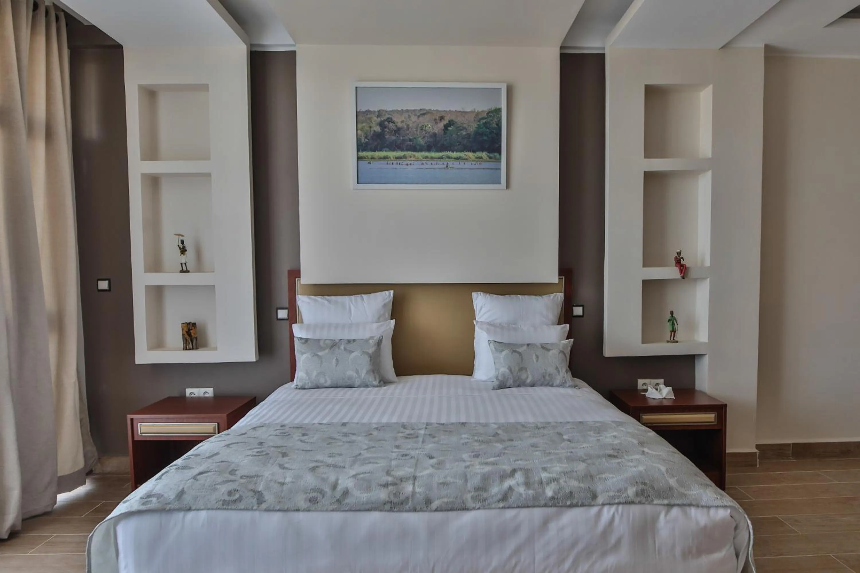 Bed in Hôtel MENABE'L