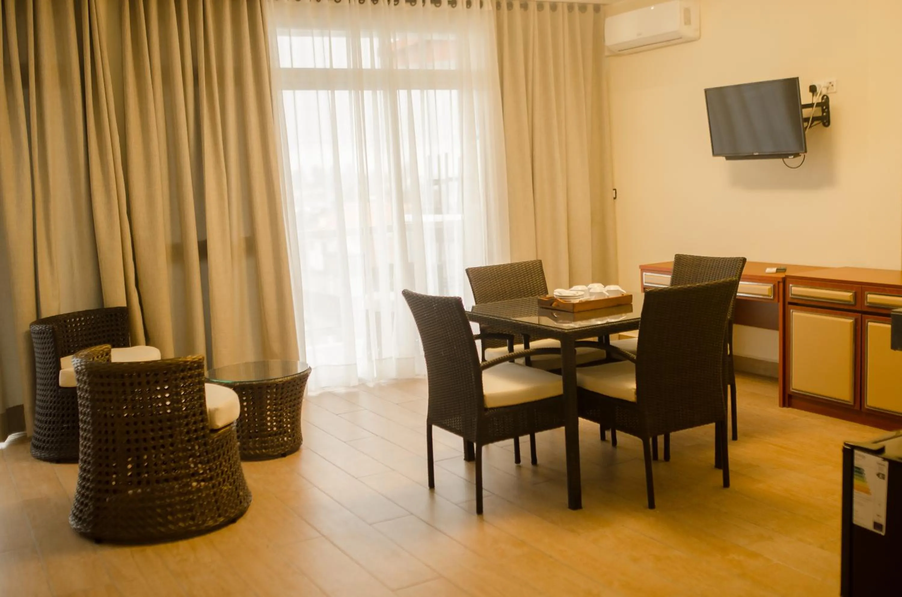 Living room in Hôtel MENABE'L