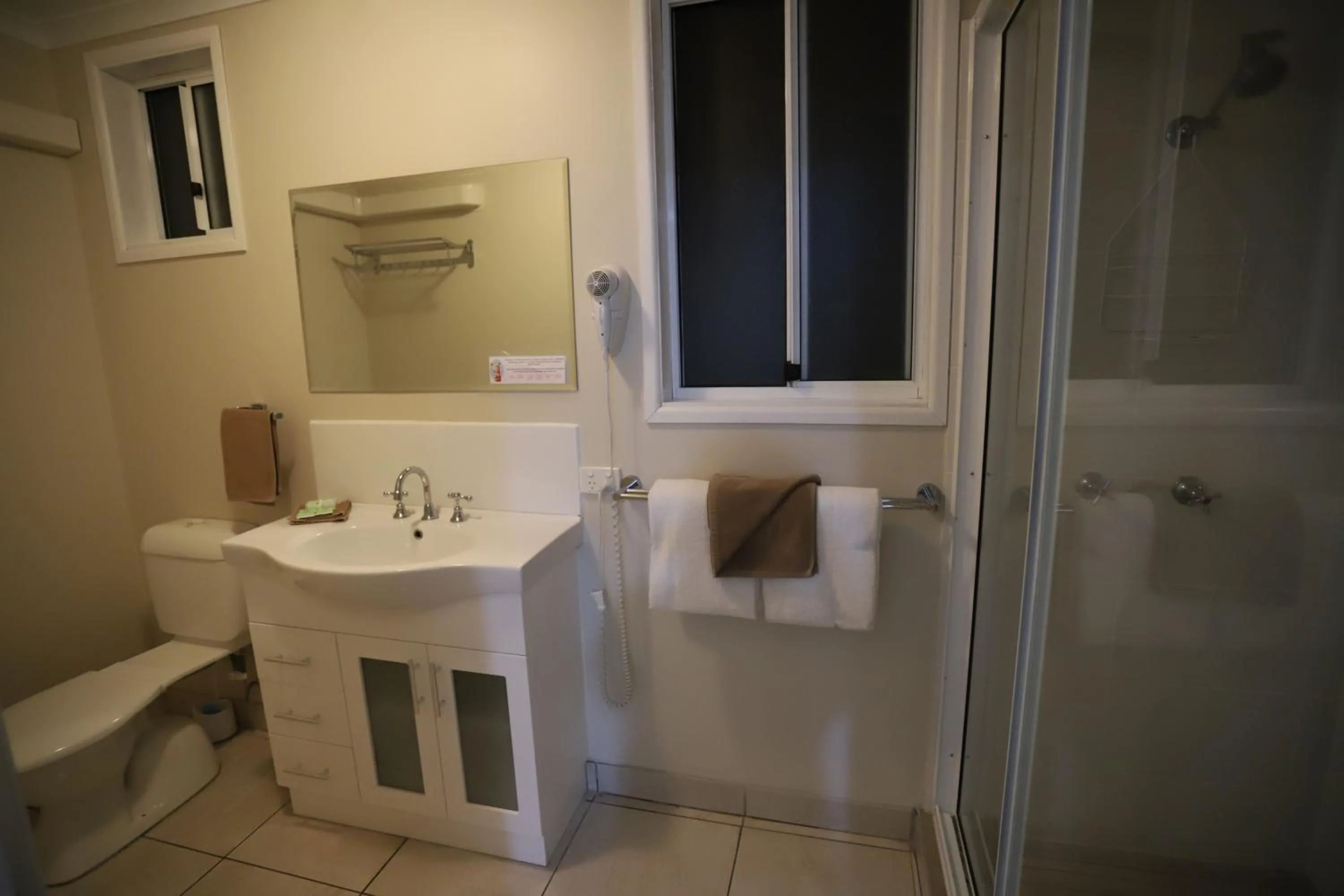 Toilet in Tropic Coast Motel