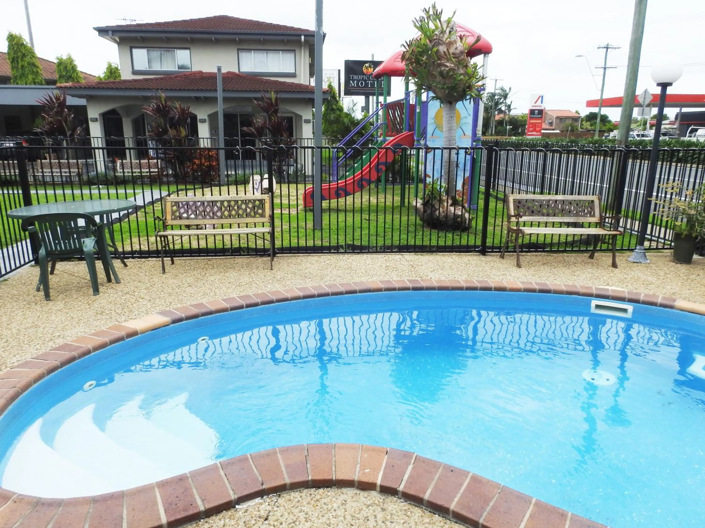 Children play ground in Tropic Coast Motel