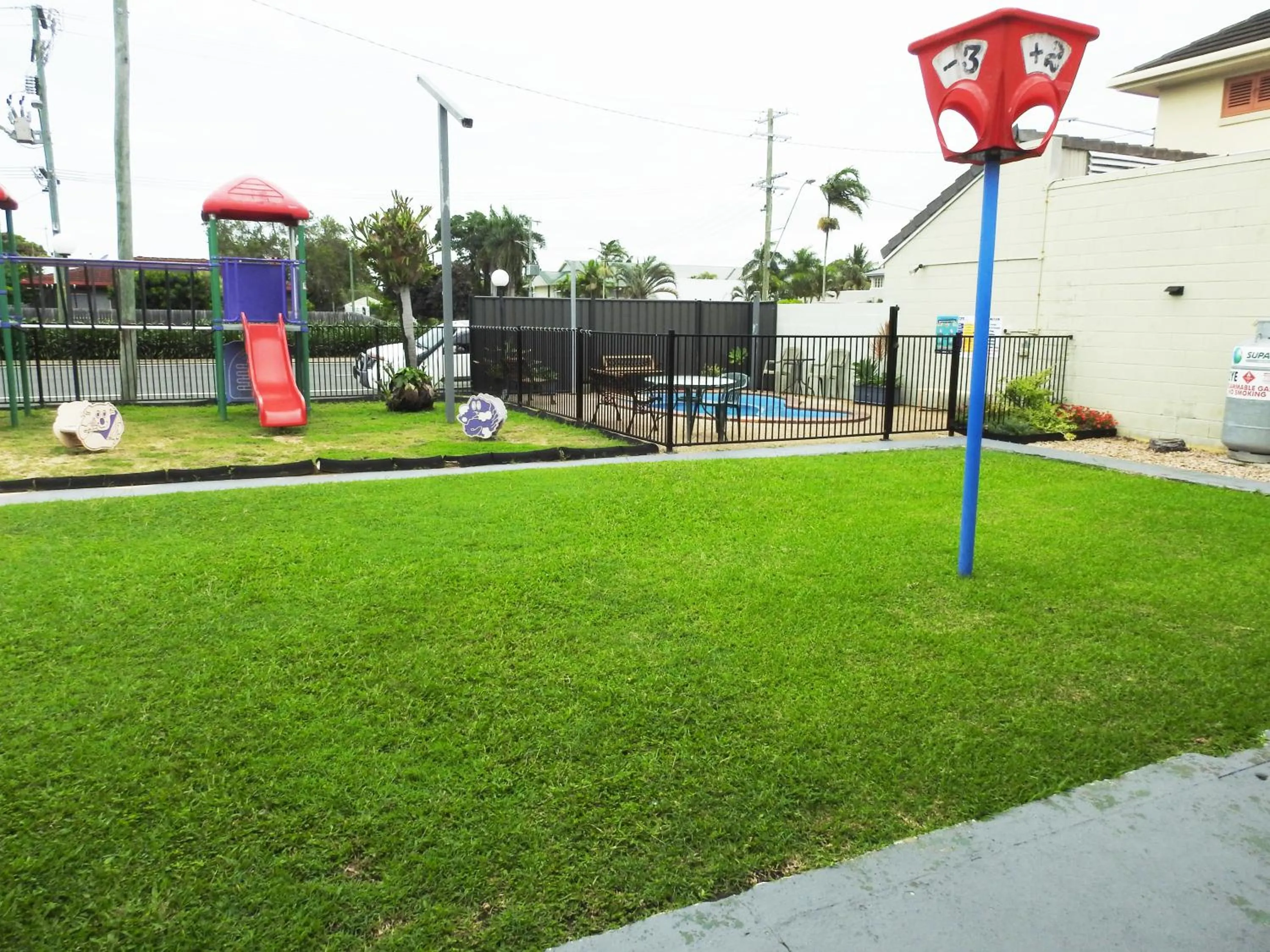 Children play ground in Tropic Coast Motel