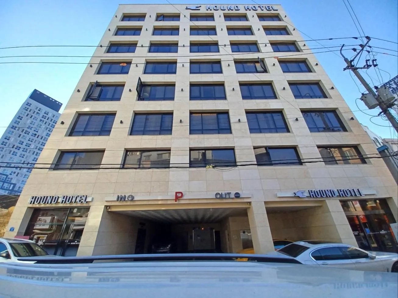 Property building in Gwangju HOUND Hotel
