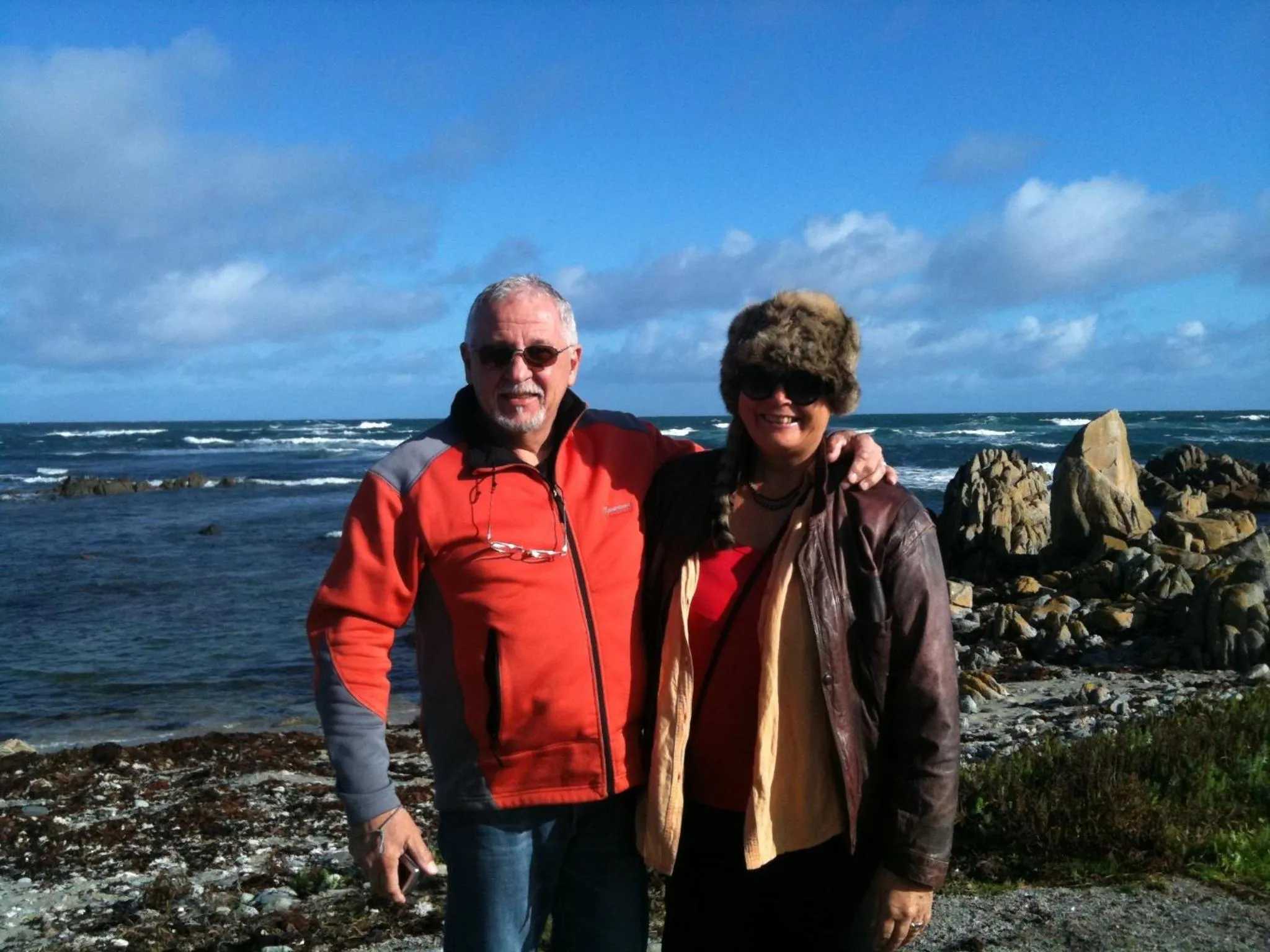 People in Island Breeze Motel