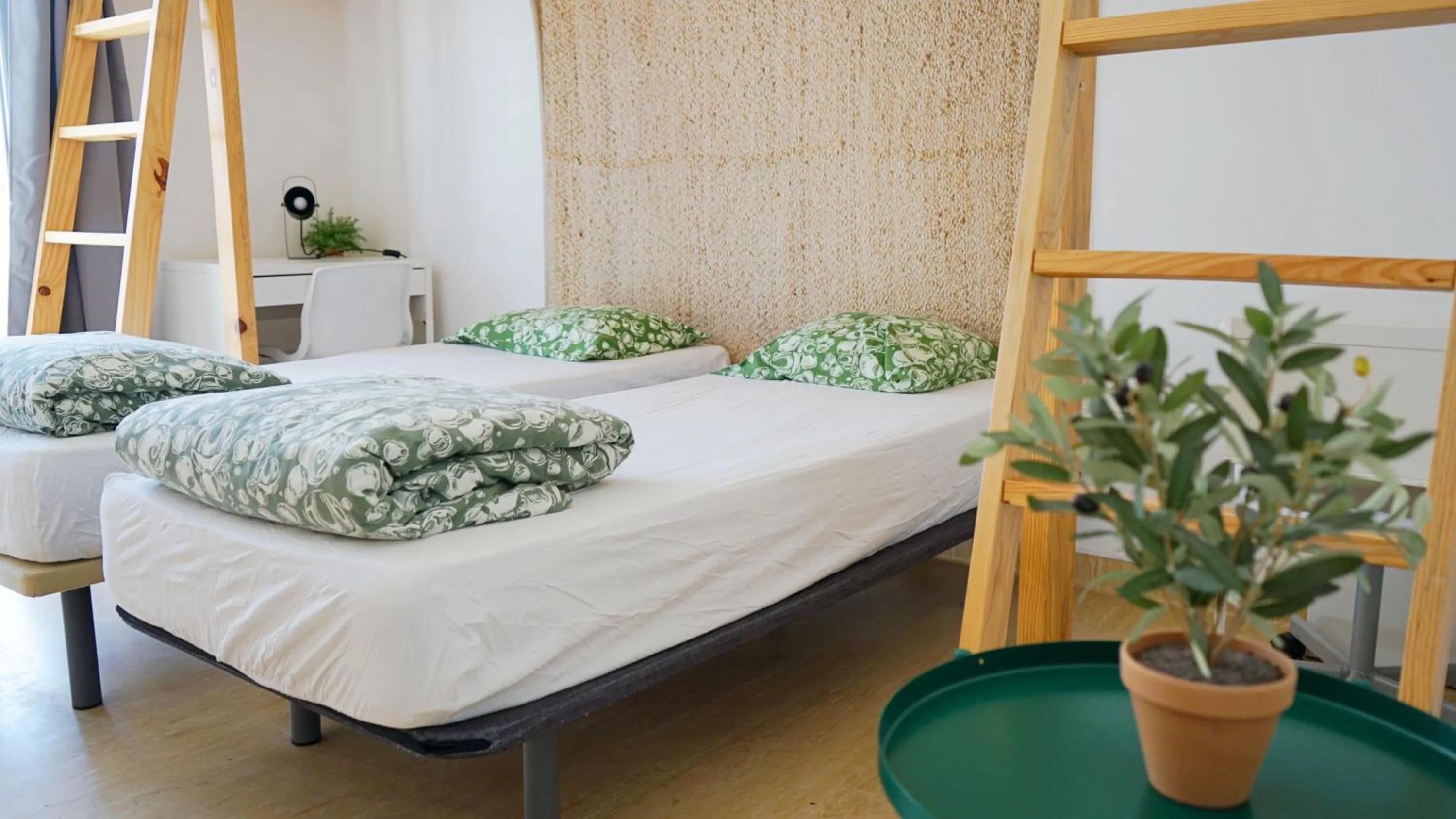 Bedroom, Bed in WOT Nomad Social