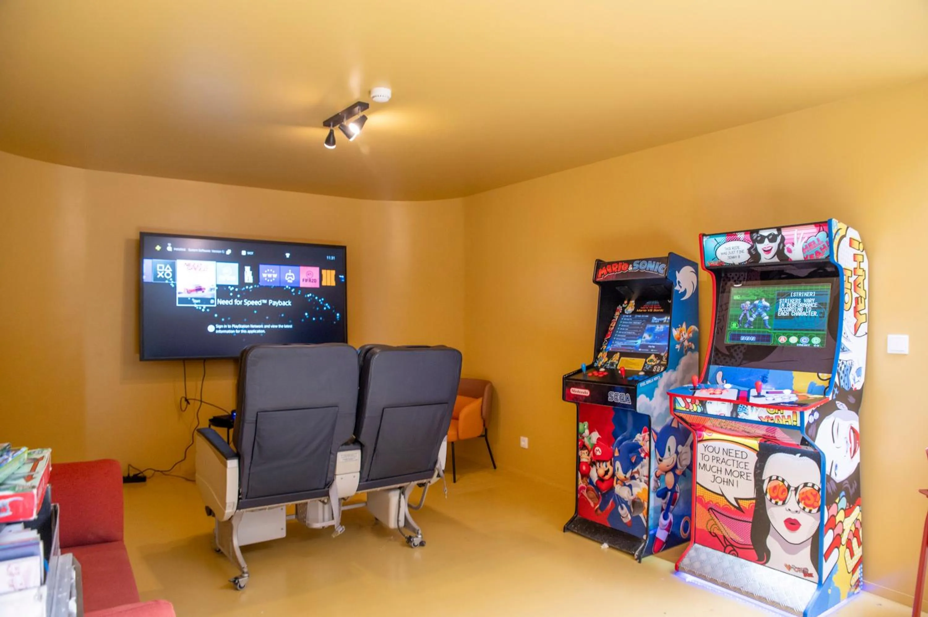 Game Room in WOT Nomad Social