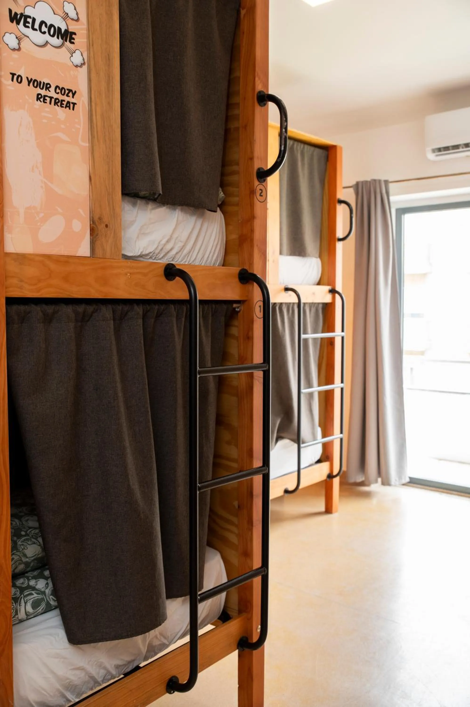 Bedroom, Bed in WOT Nomad Social