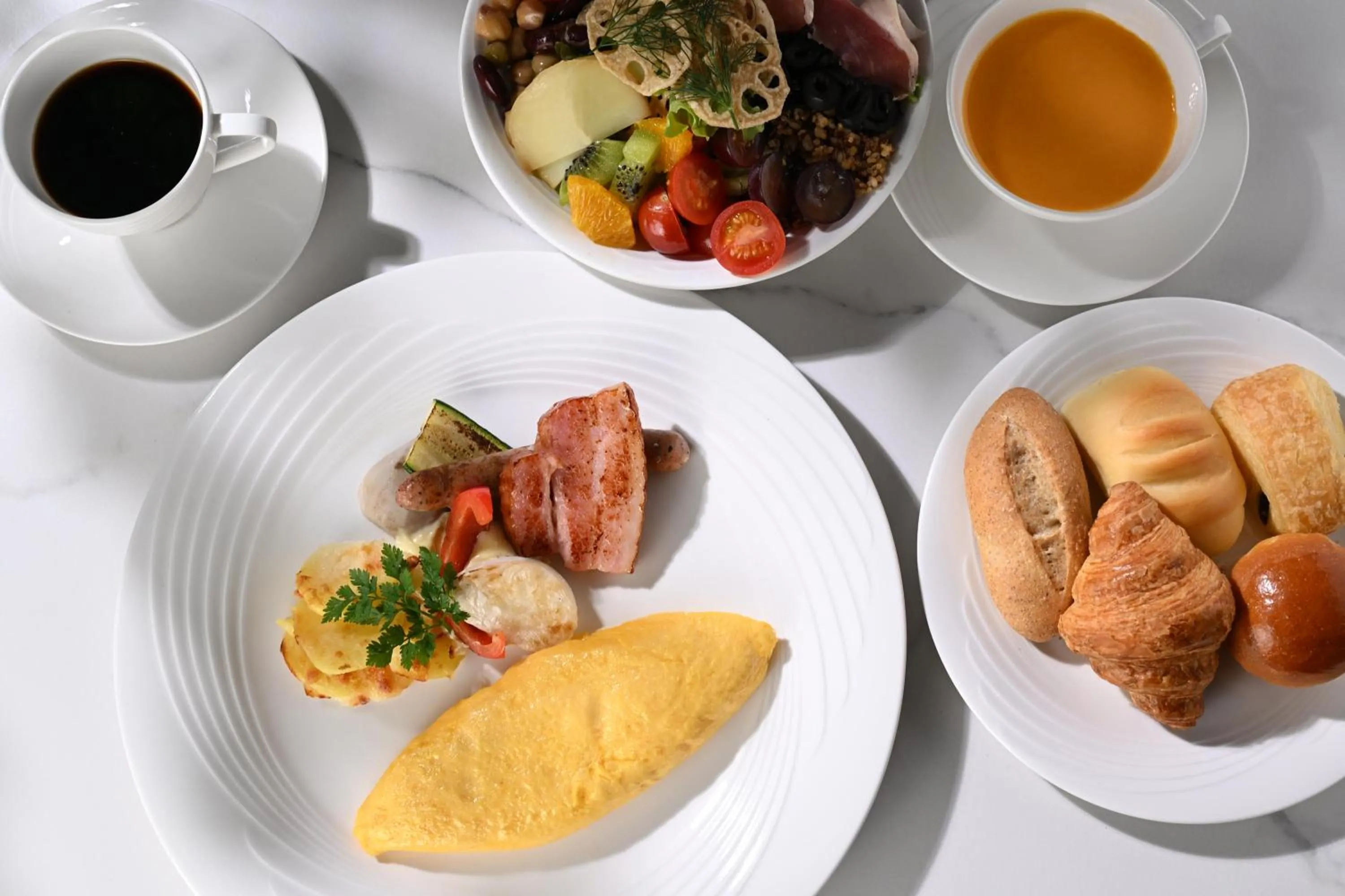 Breakfast in The Royal Park Hotel Iconic Kyoto