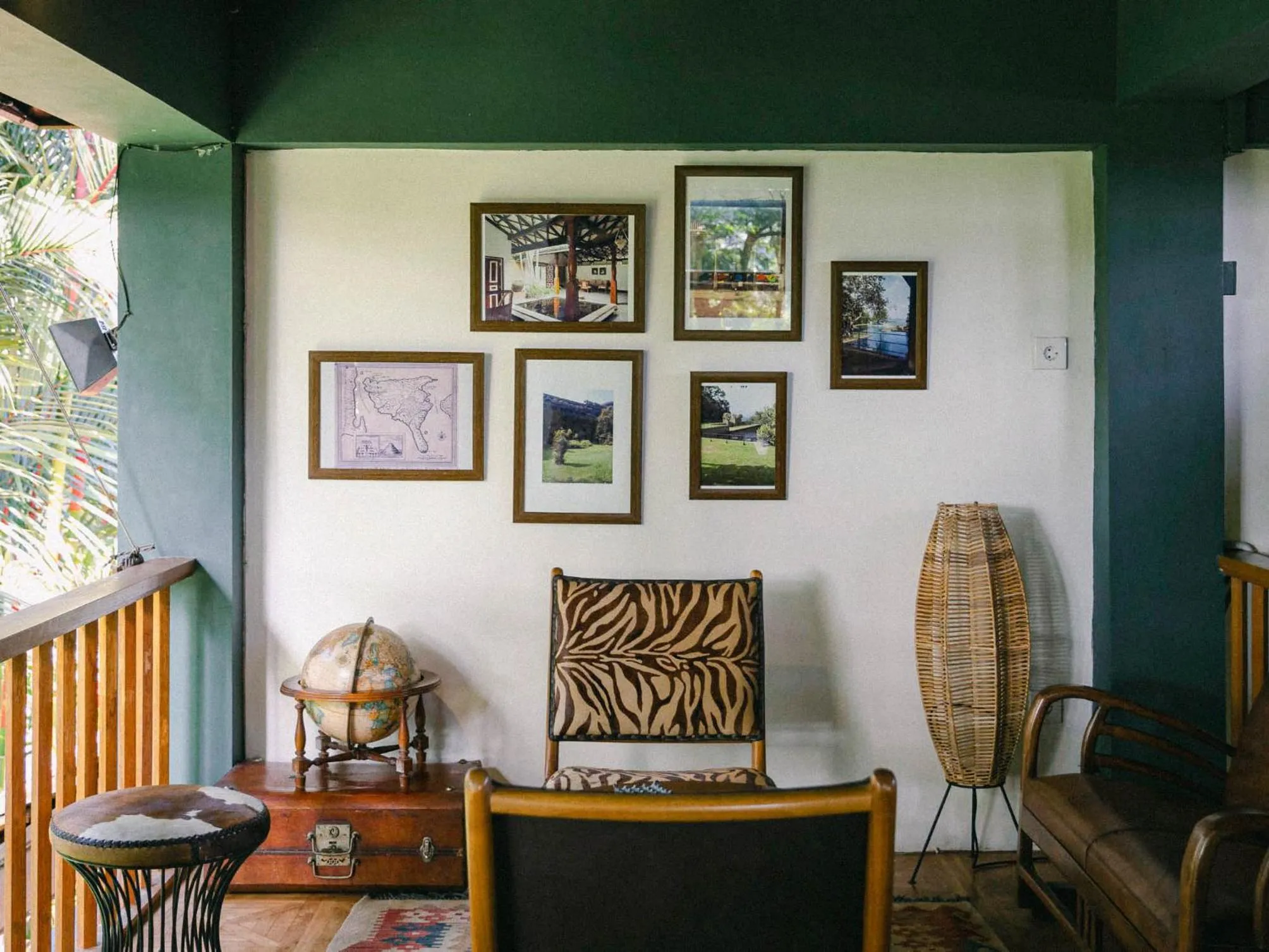 Living room in The Sayan House Villas