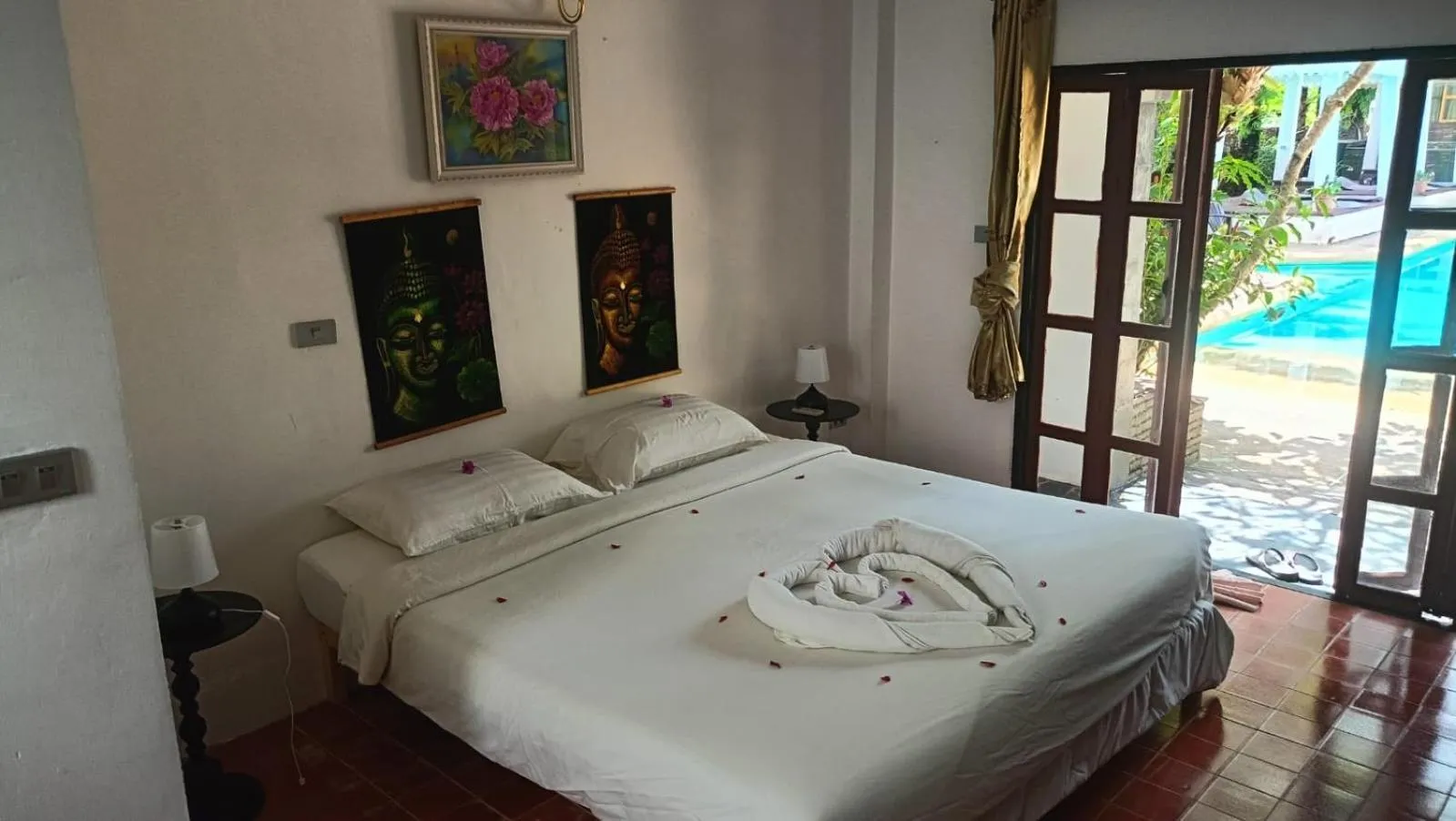 Bed in Keereeta Resort