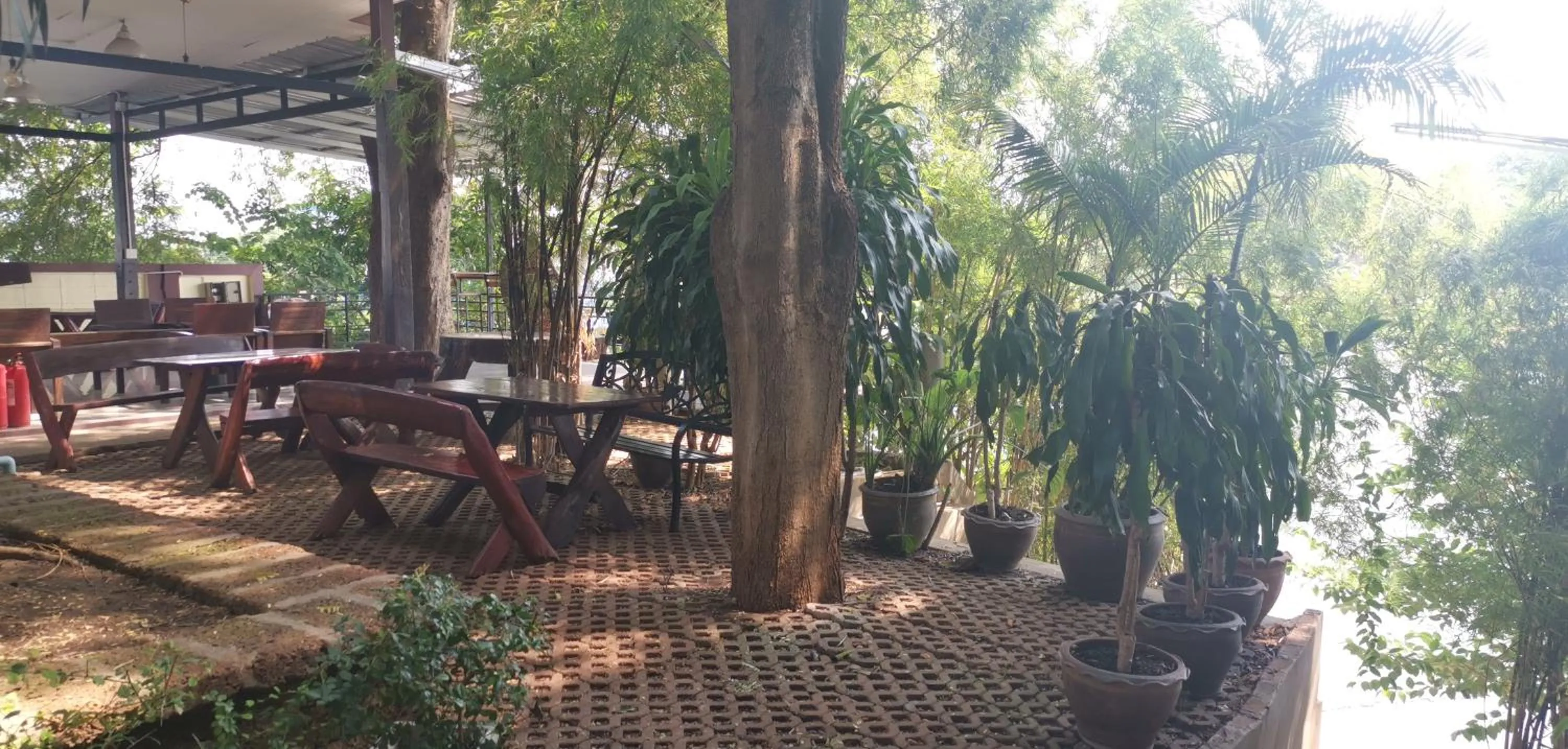 On site in T & T Hostel Kanchanaburi