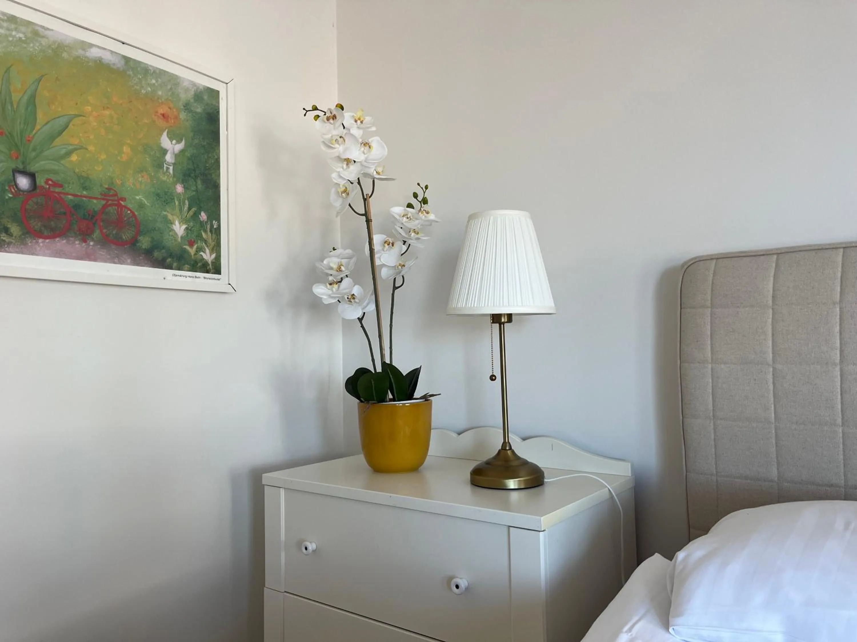 Bedroom, Bed in ÅhusBrygga Apartment Hotel