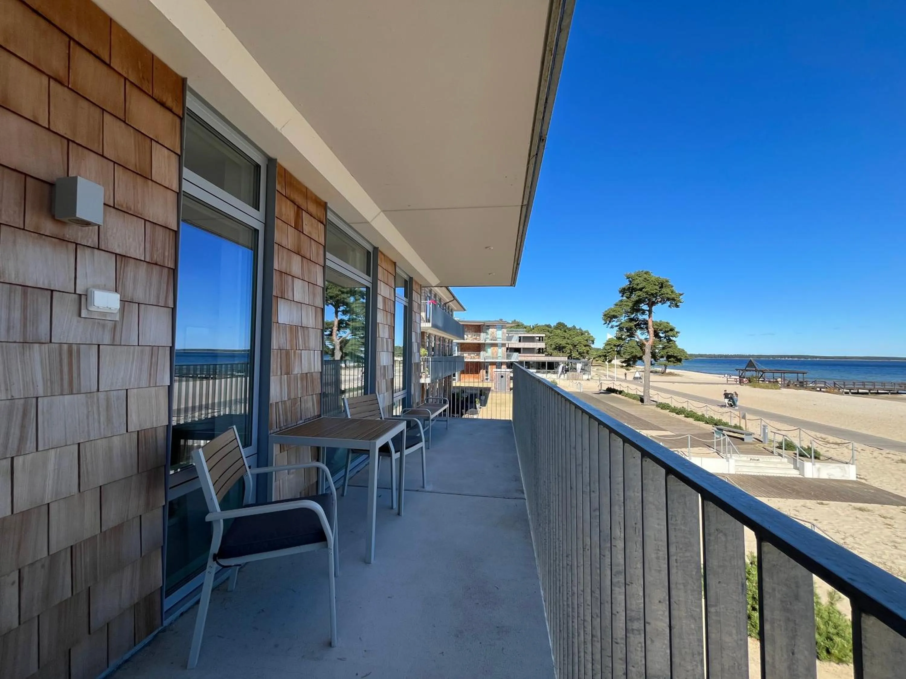 Balcony/Terrace in ÅhusBrygga Apartment Hotel