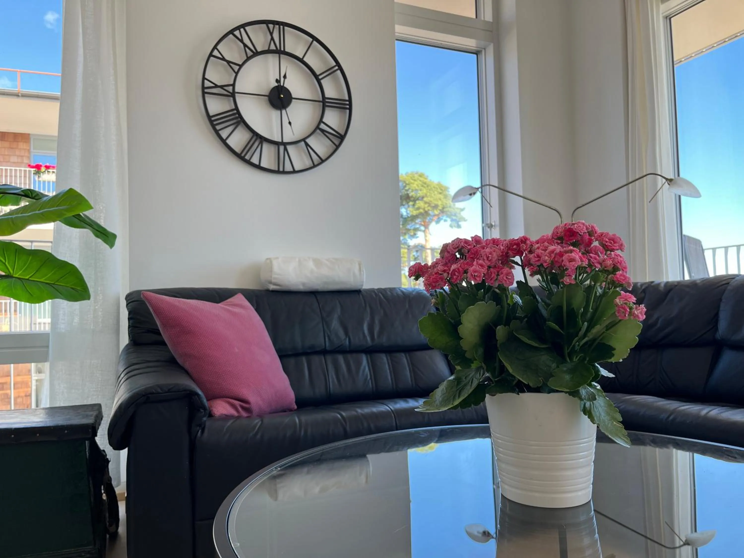 Living room in ÅhusBrygga Apartment Hotel