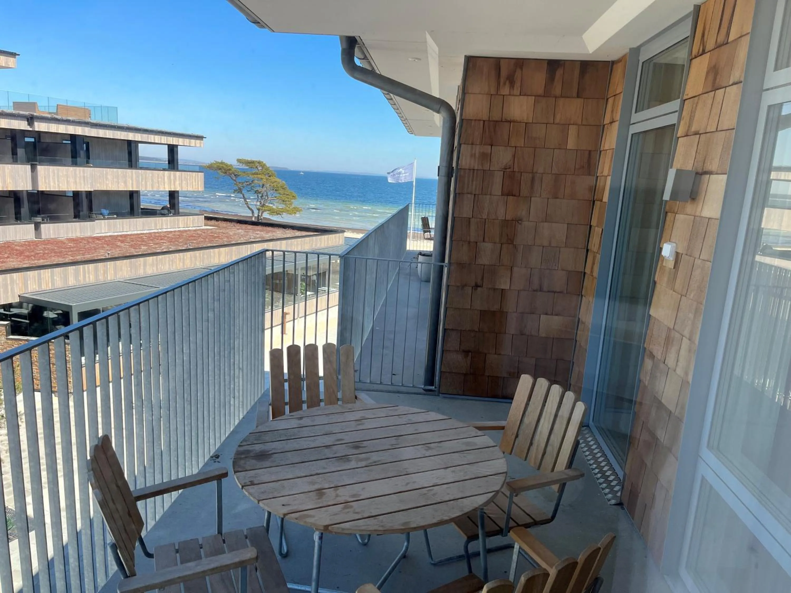 Balcony/Terrace in ÅhusBrygga Apartment Hotel